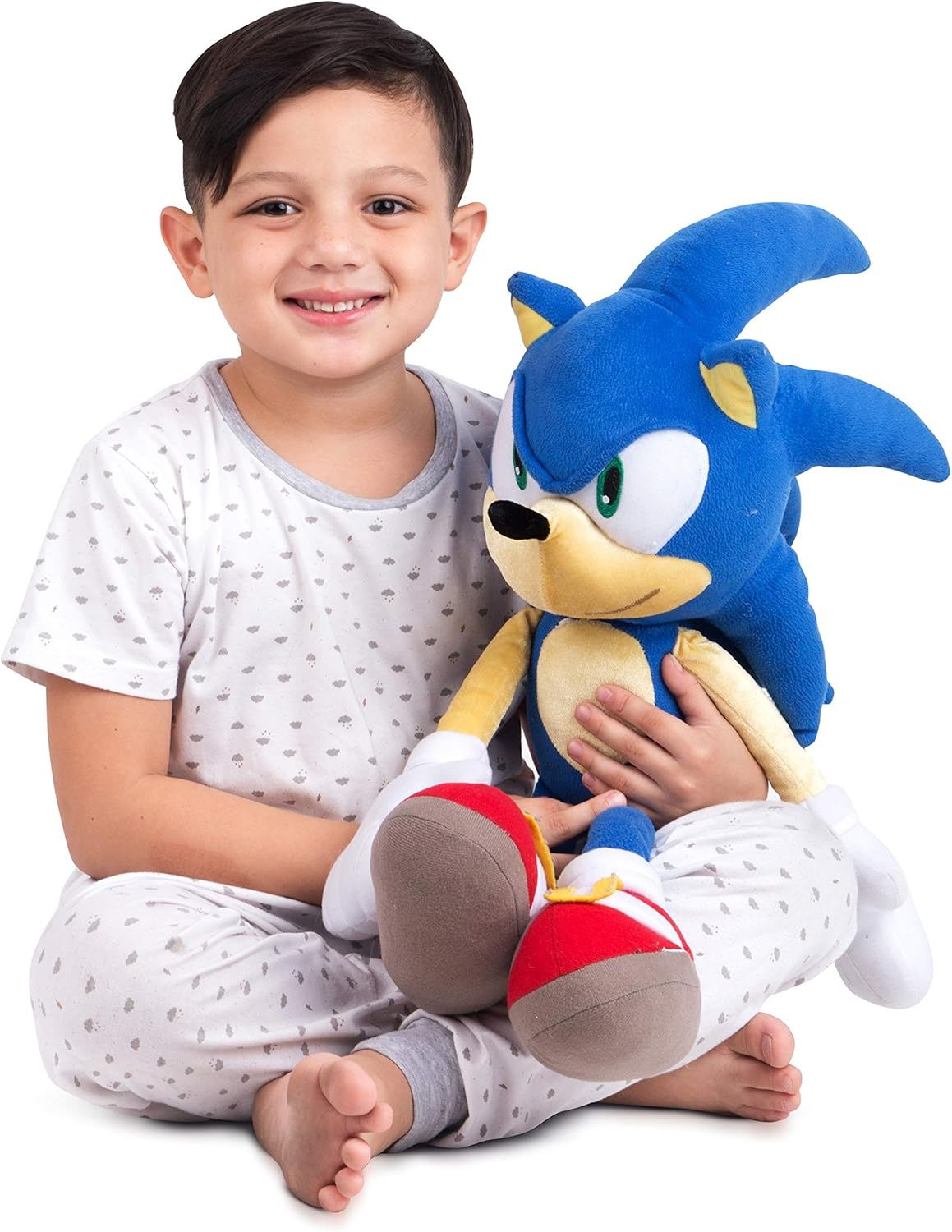 Franco Kids Bedding Super Soft Plush Cuddle Pillow Buddy, One Size, Sonic the Hedgehog image number 5