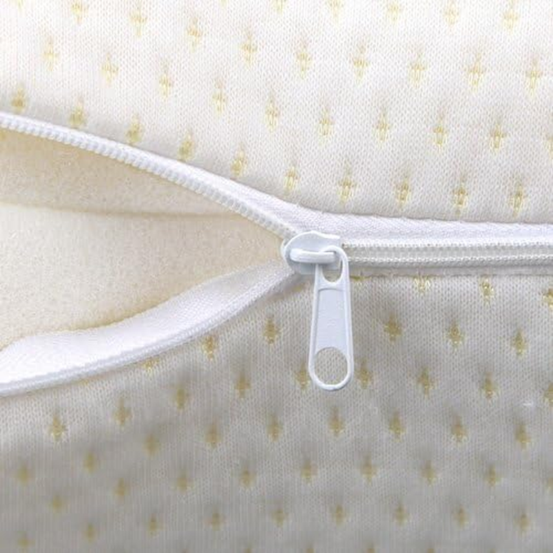 Giselle Pillow Set of 2 Shredded Memory Foam Cooling Bed Pillows for Sleeping Hotel Cushion Adjustable Loft Standard Size, Washable Cover, Back Stomach Side Sleeper 70 X 40 19Cm image number 1