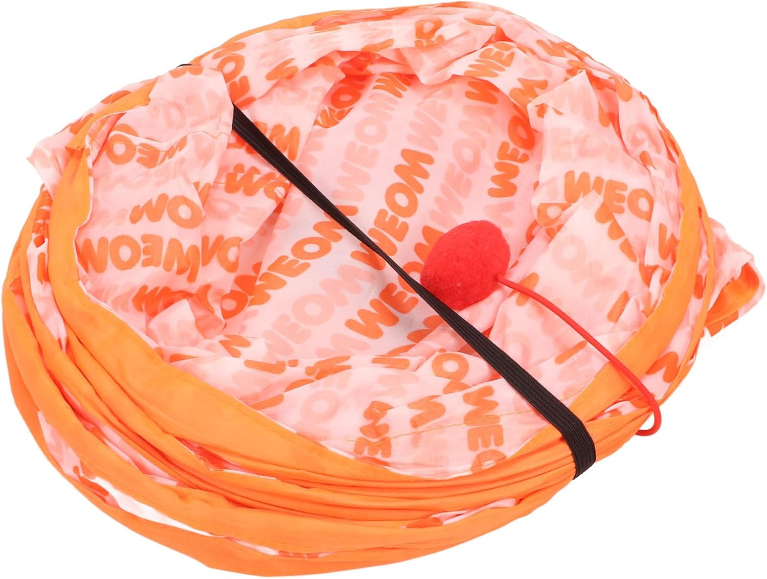 3 Way Cat Tunnels, Thickened Tear Resistant Collapsible Cat Tunnel Tube, Kitty Tunnel Bored Cat Pet Toys Peek Hole Toy Ball for Cat, Puppy, Kitty, Kitten, Rabbit image number 2