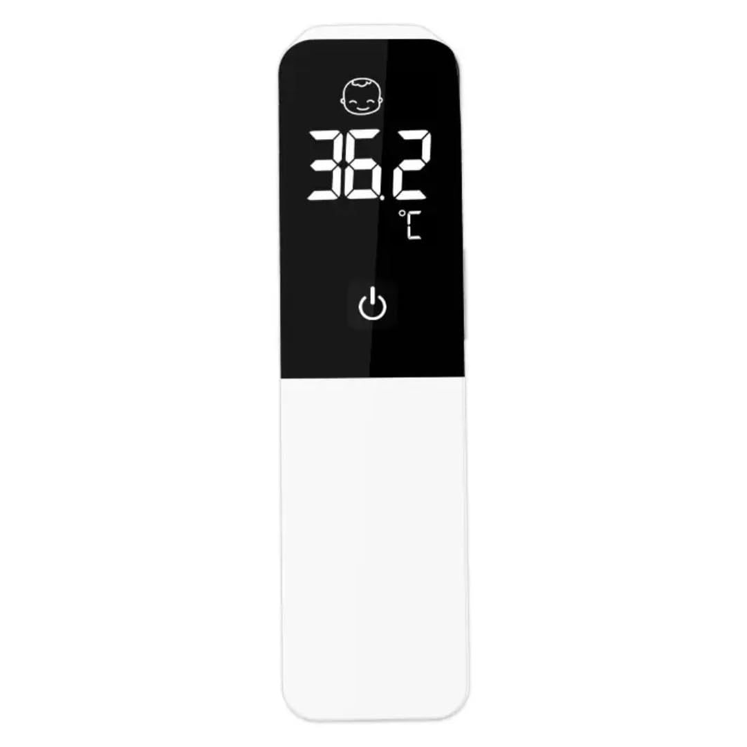 Alphamed 2-In-1 Infrared Thermometer &ndash; Forehead & Ear Thermometer for Adults & Children, Fast Non-Contact Reading, LED Display, 20 Memory Recall, &deg;C/&deg;F Switchable image number 1