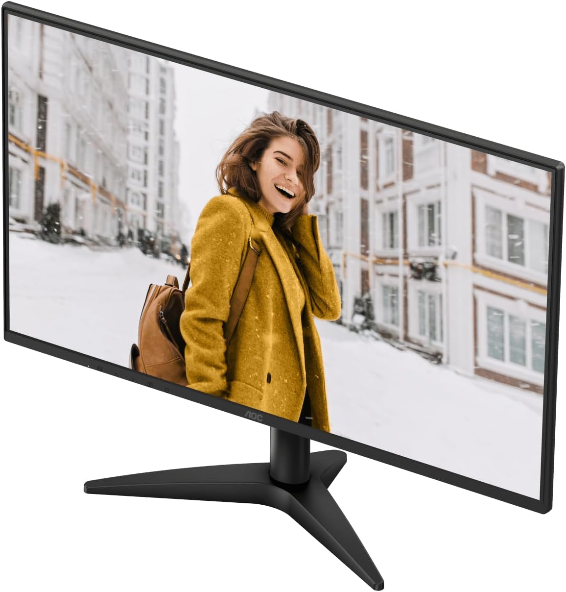 AOC 27-Inch IPS 100Hz Full HD Frameless IPS Monitor image number 1