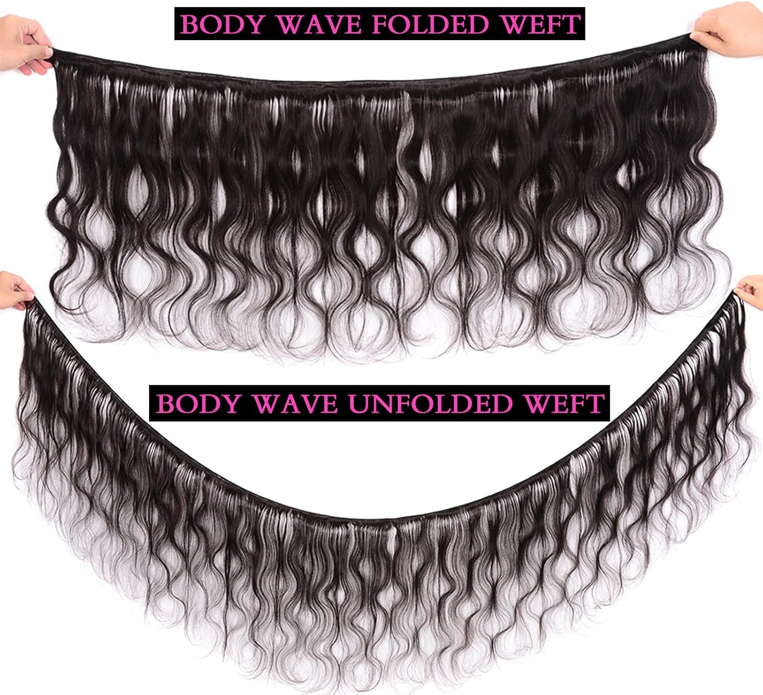 Body Wave Bundles Human Hair 18 Inch 10A Grade Human Hair Bundles Body Wave 1 Bundle 100% Unprocessed Brazilian Virgin Hair Extensions image number 4