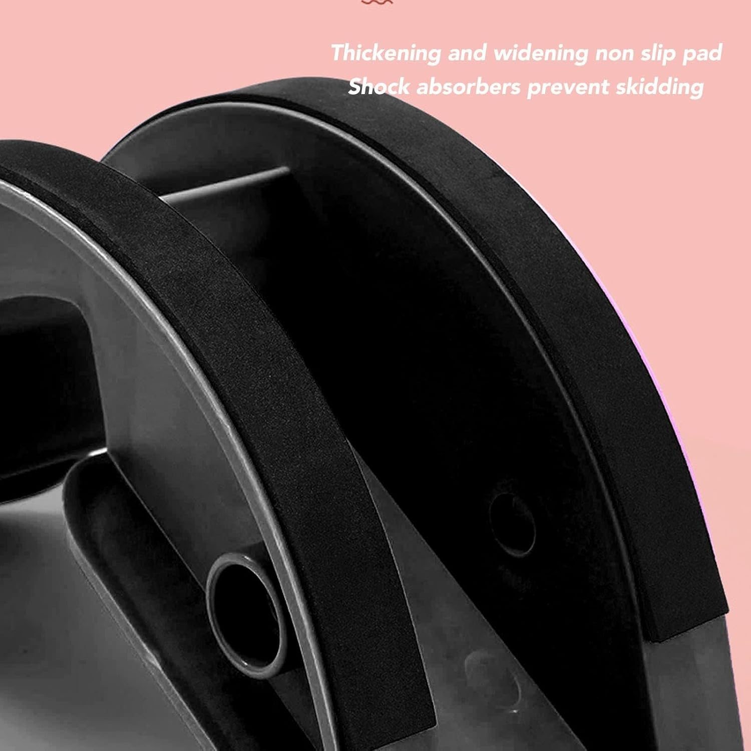 2 Pack Foot Rocker - Calf Stretcher for Reducing Foot Pain from Plantar Fasciitis,Achilles Tendonitis,Ankle Strain & Arch Pain (Black) - Blue image number 2