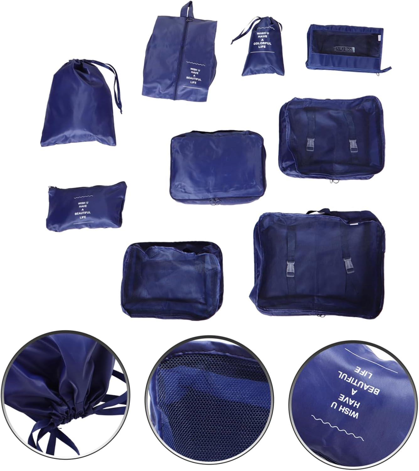 MOBUTOFU 1 Set Luggage Organizer for Suitcase Travel Storage Bag for Clothes Efficient Packing and Easy Access for Women With image number 3