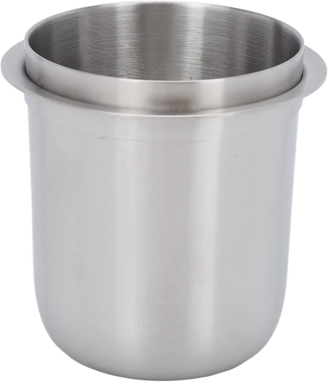 Dosing Cup, 58Mm Stainless Steel Coffee Dosing Cup, Portafilter Dosing Cup, Espresso Dosing Cup for Coffee Tamper, Espresso Coffee Machine Tools, Fits 58Mm Portafilters (Silver) image number 3