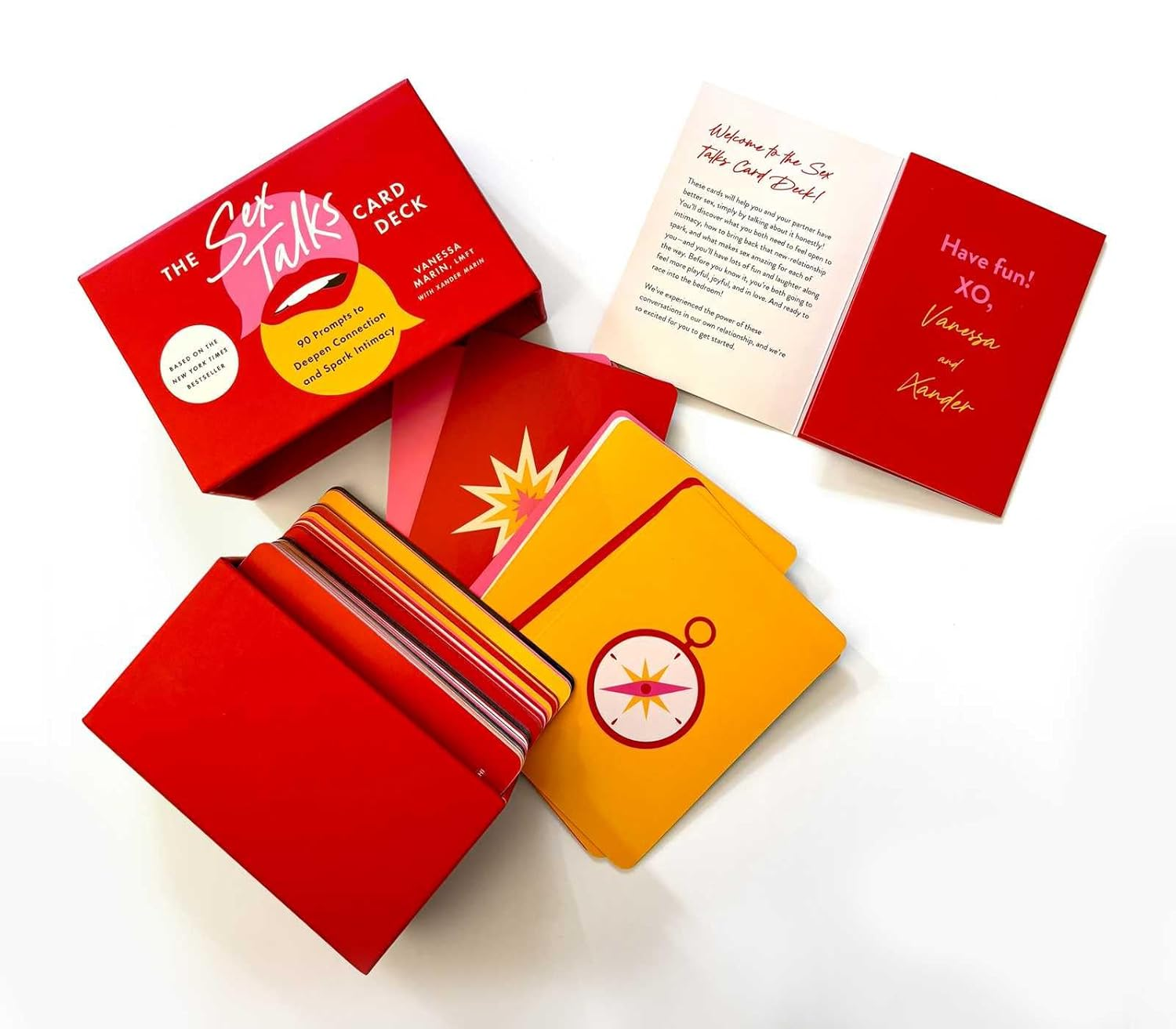 The Sex Talks Deck: 90 Prompts to Deepen Connection and Spark Intimacy image number 3