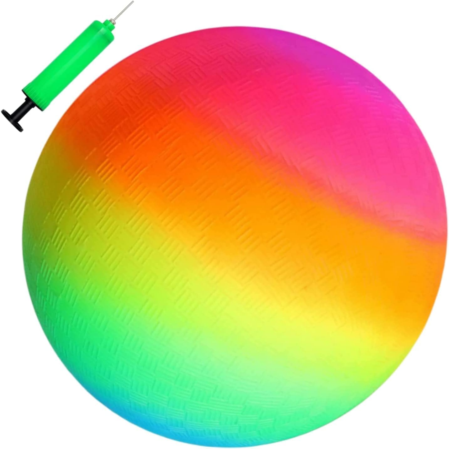 Playground Ball, 8.5 Inch Kickball for Kids Adults Indoor & Outdoor Dodgeball Handball Four Square Ball Schoolyard Game image number 4