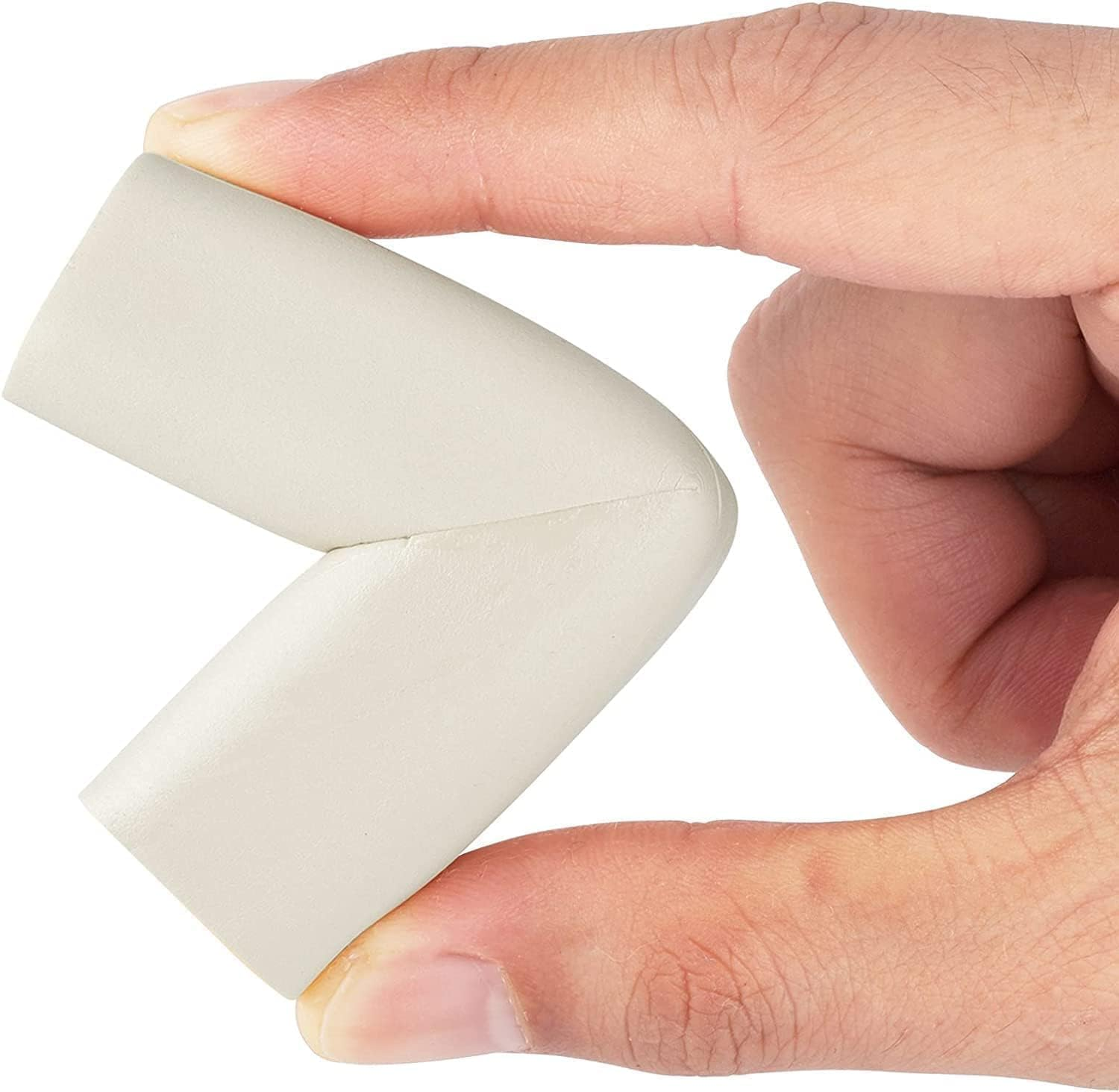 Corner Protector Baby Proof | Corner Guard Child Safety for Babies, Toddlers, Kids | Foam Corner Covers for Furniture, Table, Desk | 8 Pack (Ivory White) image number 5