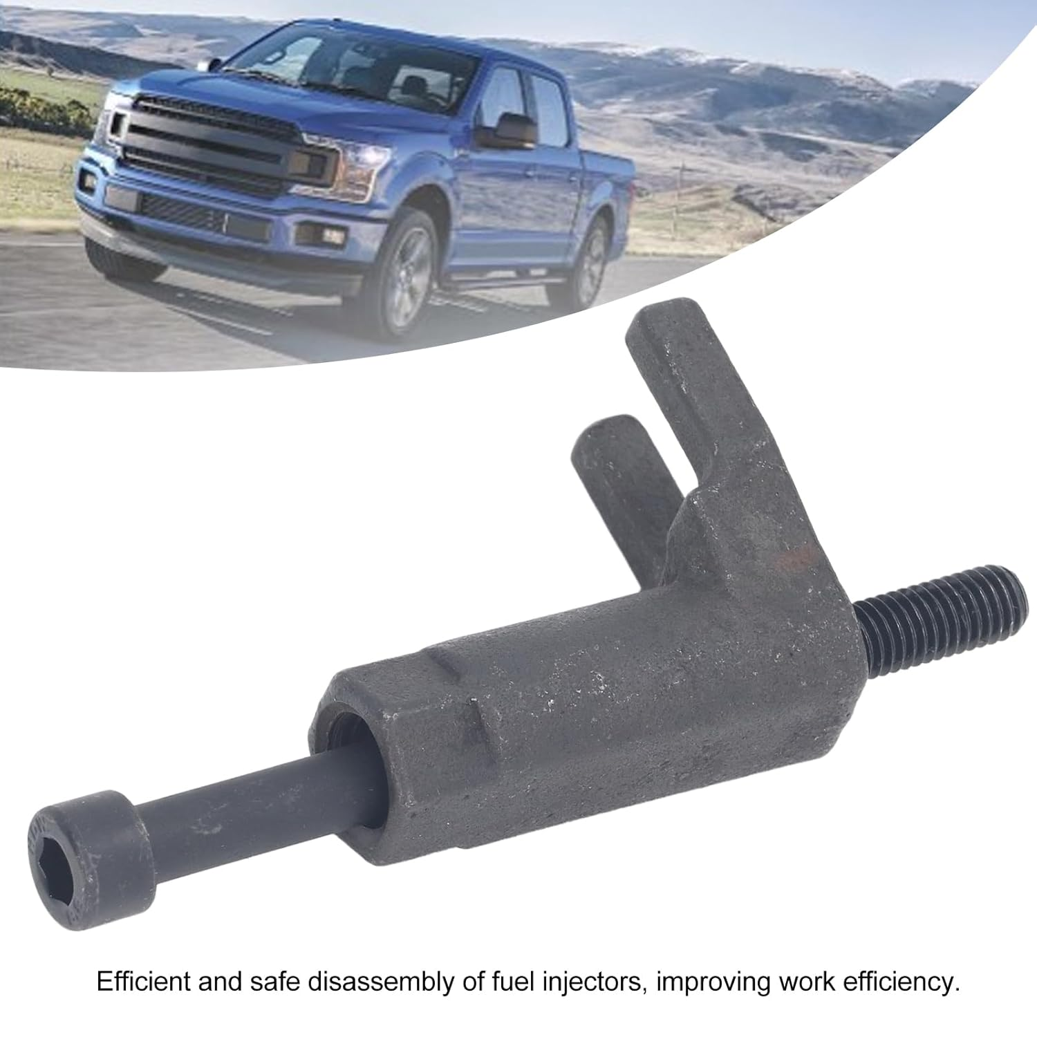 Injector Removal Tool, (3418) Fuel Injector Removal Tool, Auto Truck Injector Extractor Removal Tool, Compatible with All Kinds of Models and Brands Engines image number 6