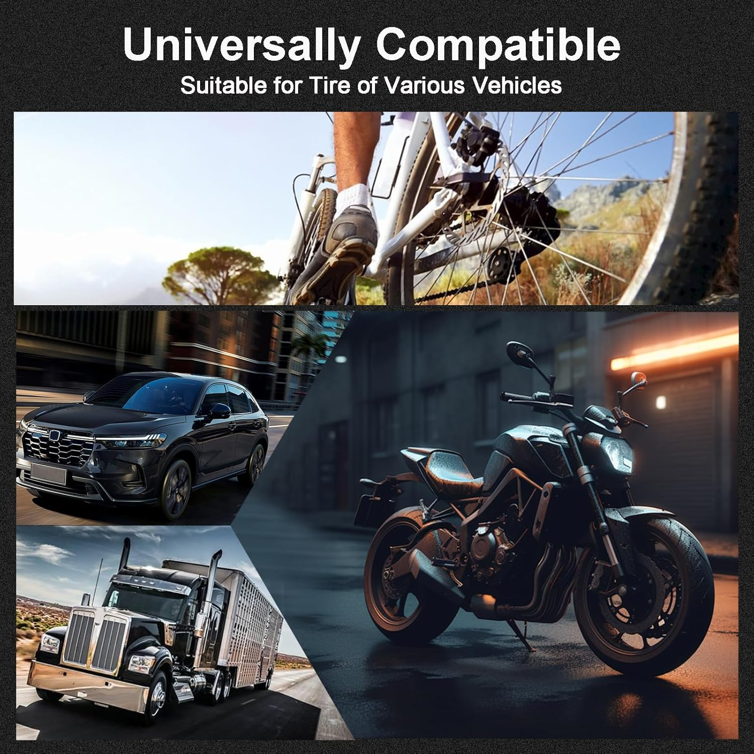 GODESON Air Chuck,12" Extended Reach Air Chucks for Tires，Heavy Duty Dual Head Air Chuck for Semi Tire Inflation,1/4" FNPT Straight Air Chuck for Truck RV Semi Dually Tires image number 1