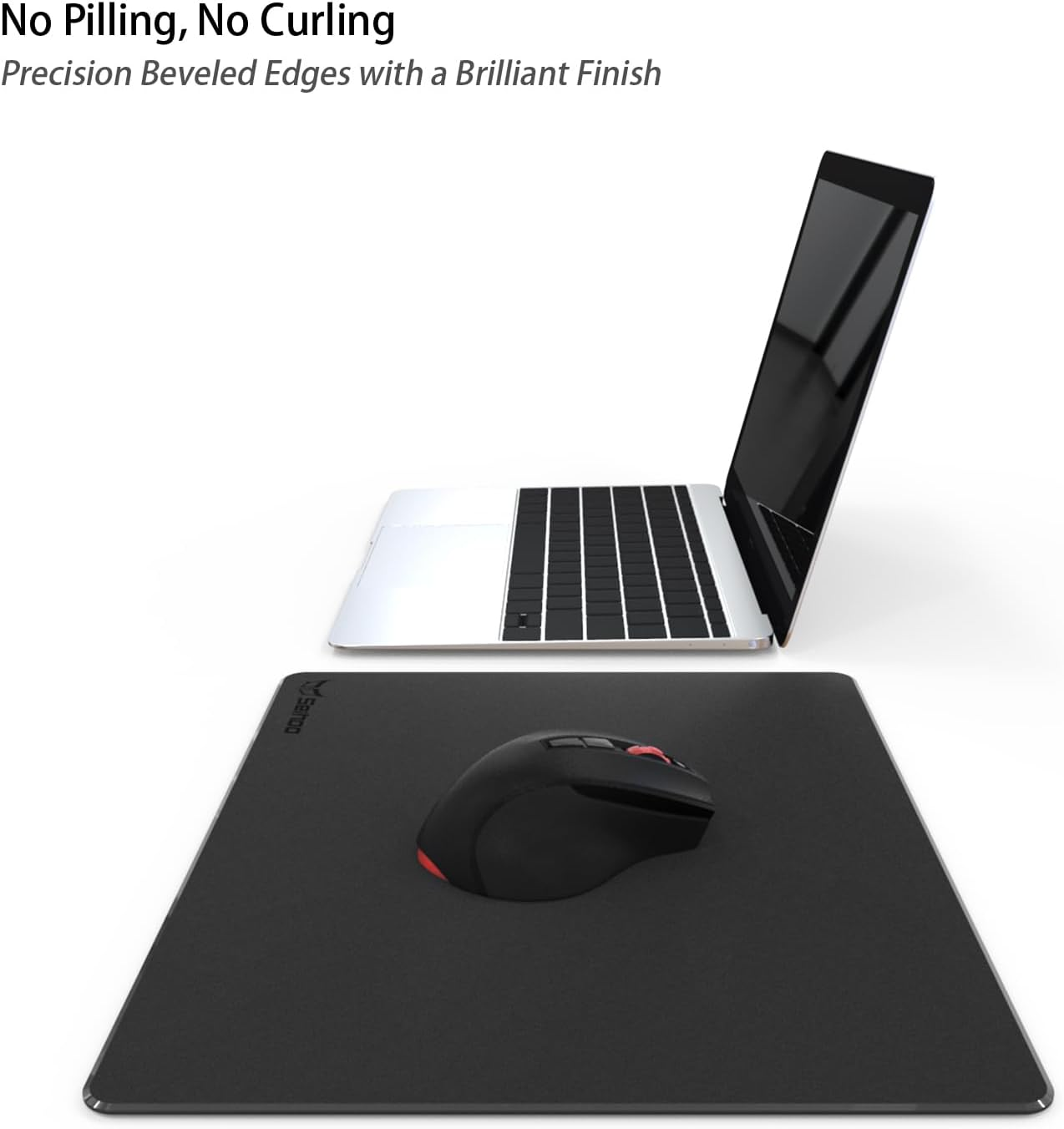 Plastic Resin Hard Mouse Pad Premium Esports Waterproof Ultra Smooth No Irritating Smell Environment Fast and Accurate Control for Office and Gaming Laptop(11.81X9.45In) image number 7