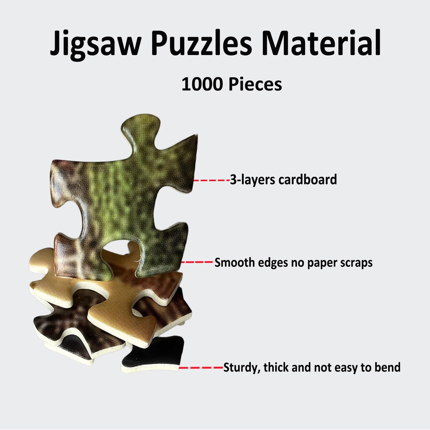 Jigsaw Puzzles for Adults 1000 Pieces Impossible Hard Difficult Challenging Puzzles for Adults 1000Pc Puzzle City of the Skyward Kingdoms Jigsaw Puzzle 1000 Pieces 28 X 20 Inch image number 5