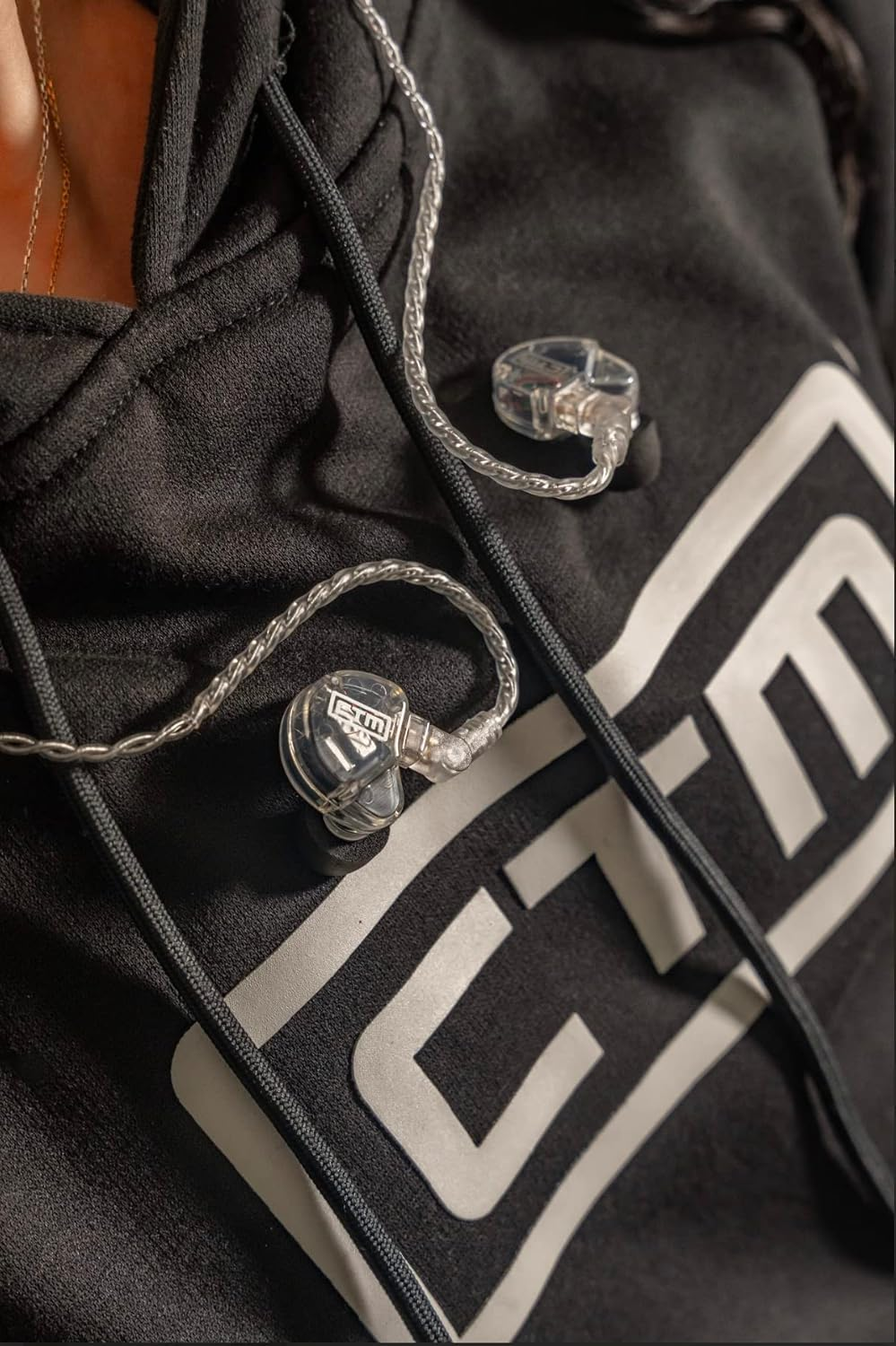 CTM CE220 - Pro Isolating Dual Driver Wired Earphones by Clear Tune Monitors (Clear)