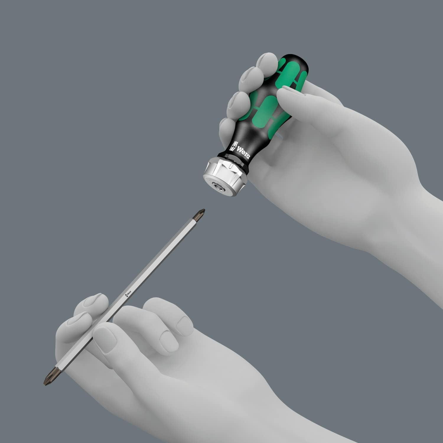 Wera 80 Vario Ratchet Screwdriver, 6 Mm X 115 Mm Size image number 5