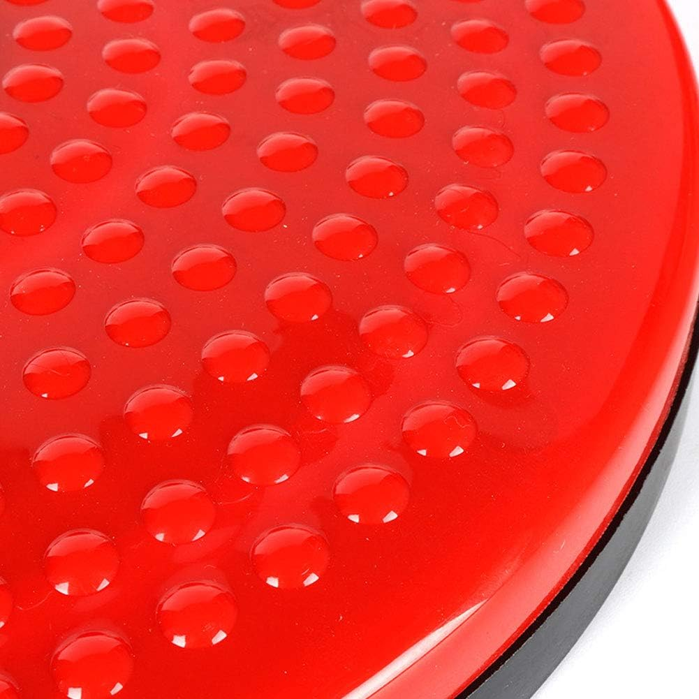 THBII Twisting Waist Disc, Body Shaping Twisting Boards Waist Aerobic Exercise Fitness Slim Machine Rotating Board Female Twister Exercise Sports Equipment (Big round Beads(Blue)) image number 6