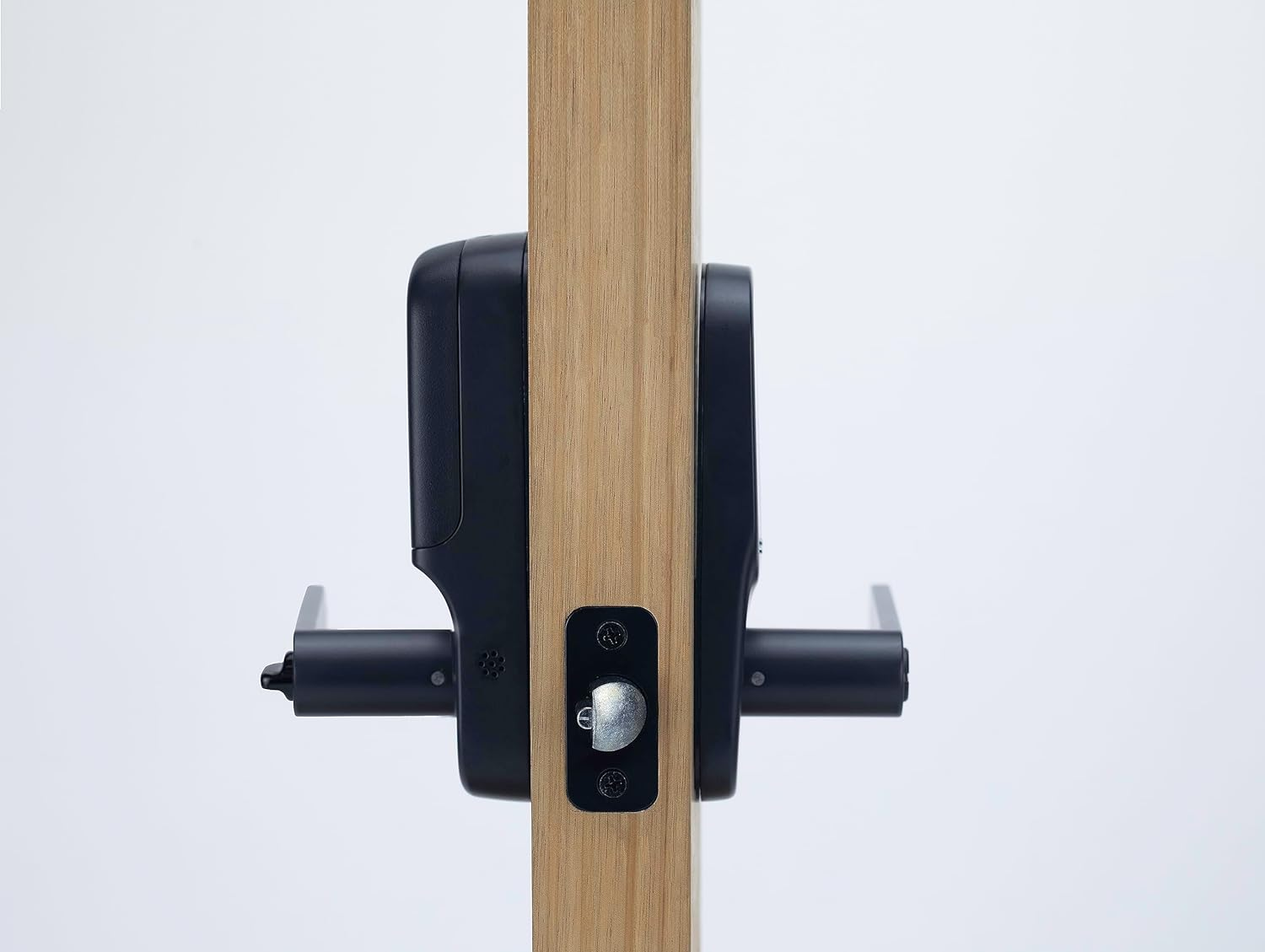 Yale Assure Lever Keyed Smart Deadlatch Matt Black with Yale Home Module image number 2