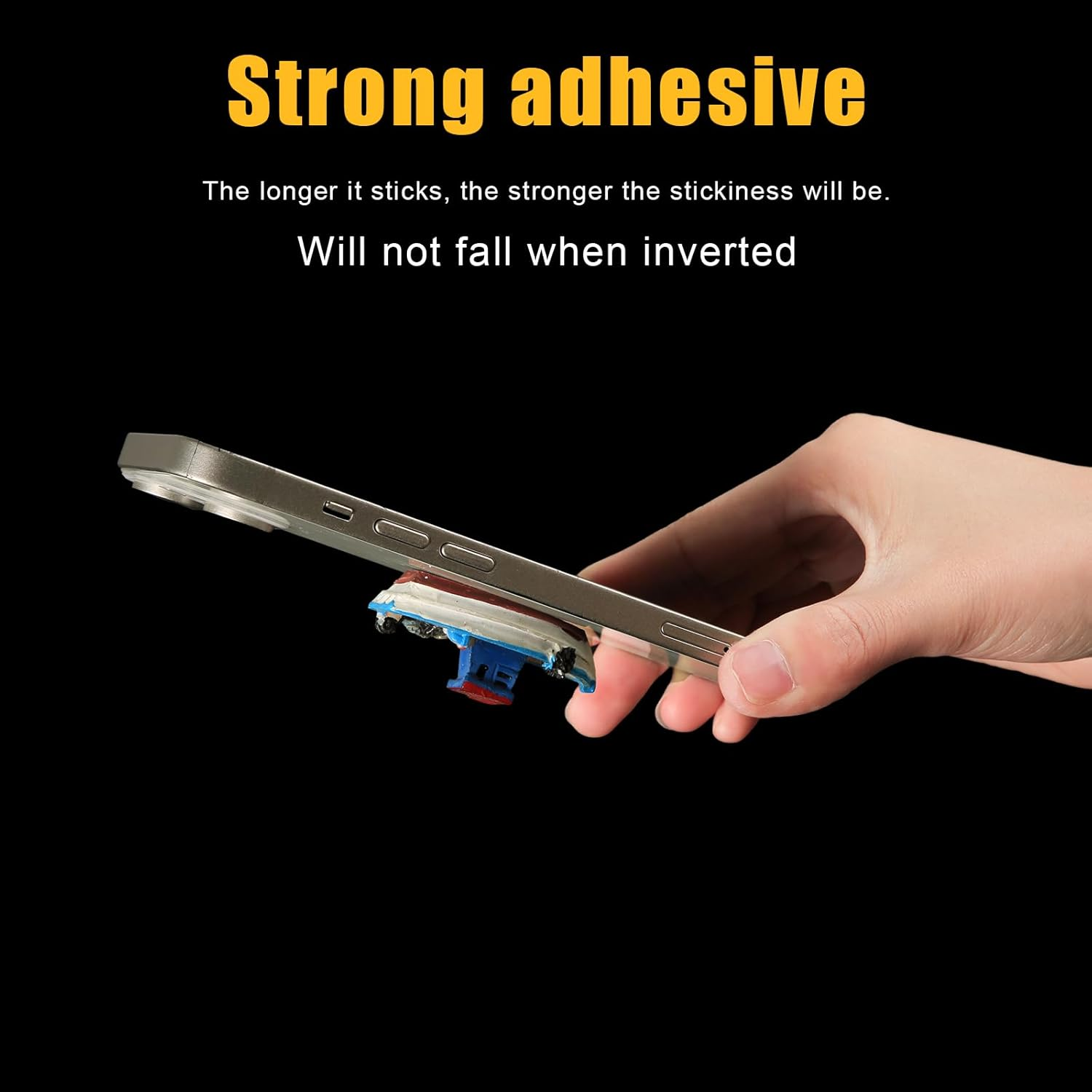 500Pcs Clear Mounting Putty, Removable Gel Glue Putty Museum Adhesive Tacky Putty Double Sided Sticky Dots Small Nano Putty No Trace Sticky Putty for Wall Hanging Poster Pictures Crafts (0.47X0.31")