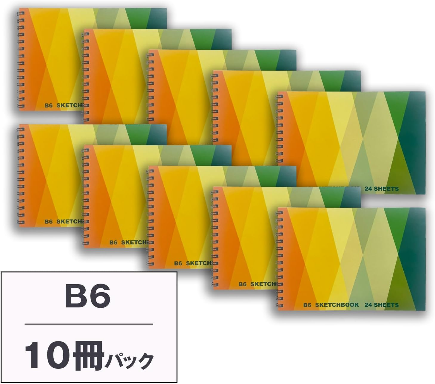 Ehime Shiko A-SB-B6-10P Axe Corporation Sketch Book B6 10 Books image number 2