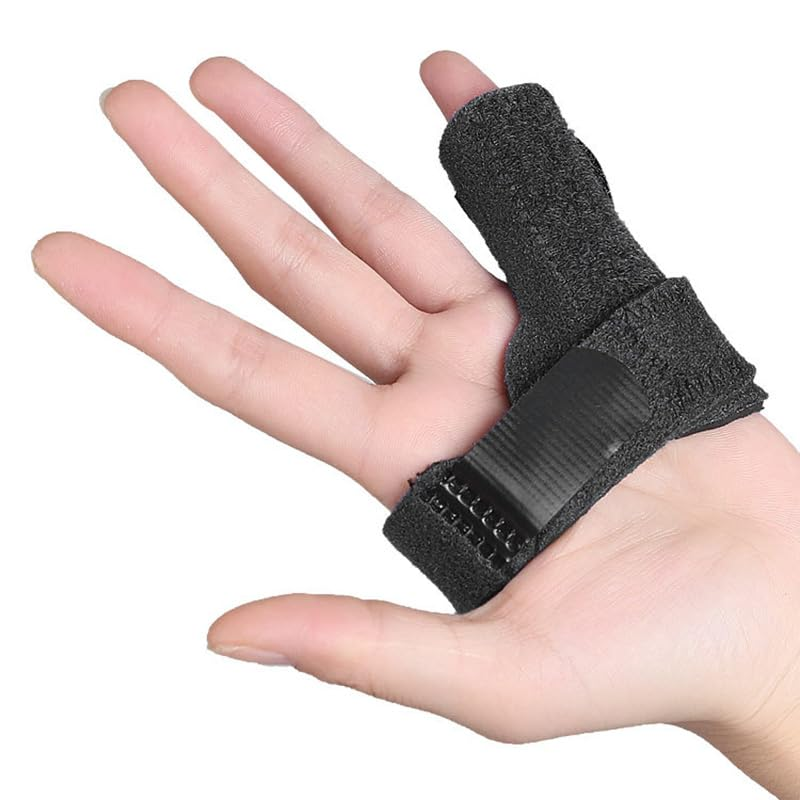 Trigger Finger Splints/Brace for Knuckle Immobilization, Finger Support Brace Finger Stabilizer for Broken Fingers Straightening Arthritis, Fits Index,Middle Ring