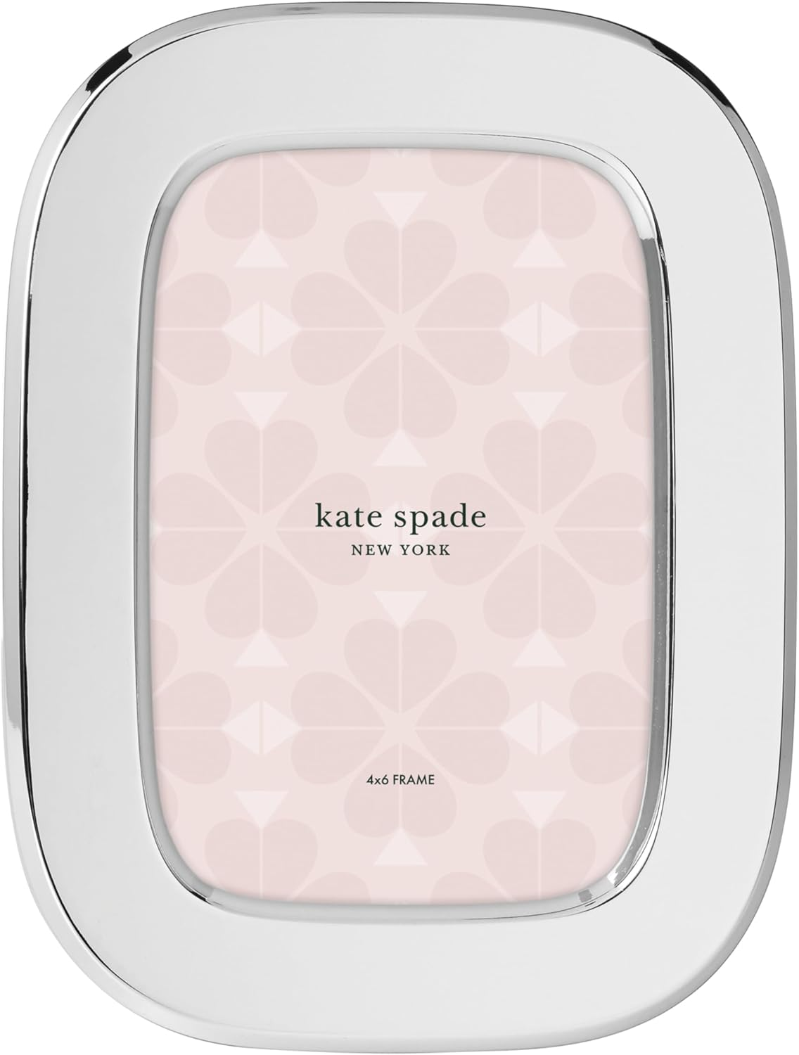 Kate Spade New York Silver South Street 4" X 6" Oval Frame, 0.80 LB image number 6