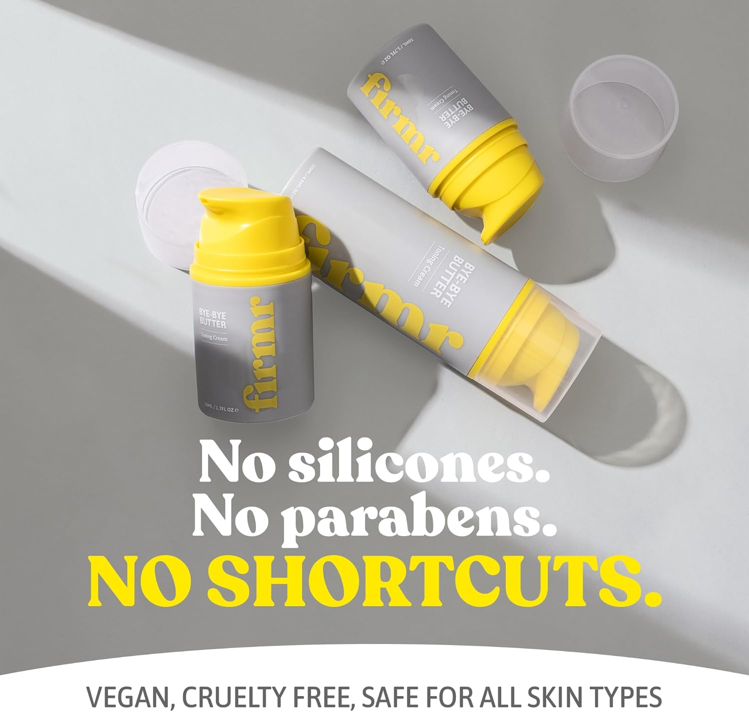 Firmr Bye-Bye Butter Toning Cream - Cellulite Removal & Stretch Mark Cream with Celery Stem Cells - Naturally Hydrates, Retains Moisture, Boosts Elasticity, Strengthens Skin Barrier &ndash; 4.06 Fl.Oz. image number 2