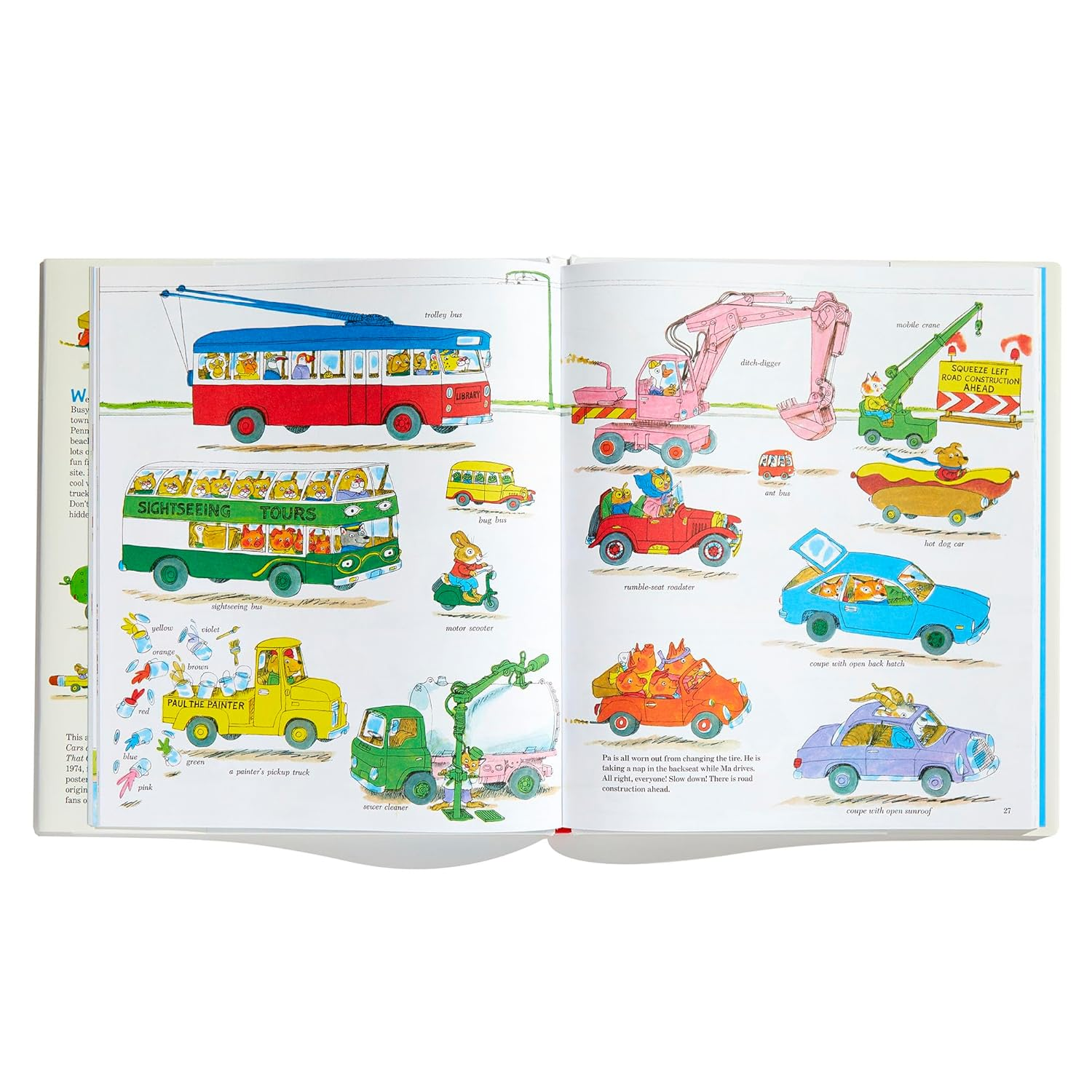 Richard Scarry'S Cars and Trucks and Things That Go: 50Th Anniversary Edition image number 3