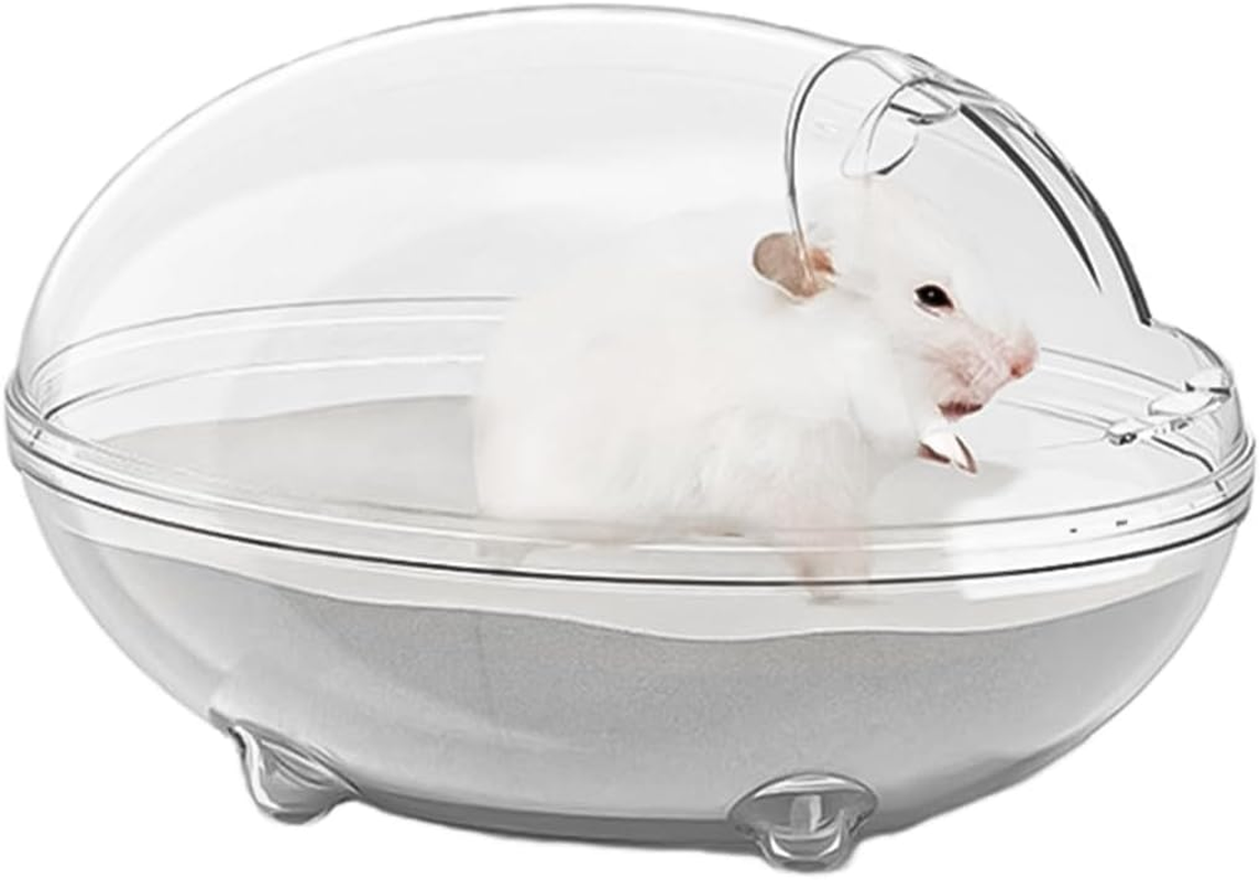 Namvo Hamster Sand Bath, Pet Bath, Hamster Toilet, Sand Bathroom Container, Small Animal Sauna, Sandpit, Small Animal Bath, Sand Bath, Toilet Container