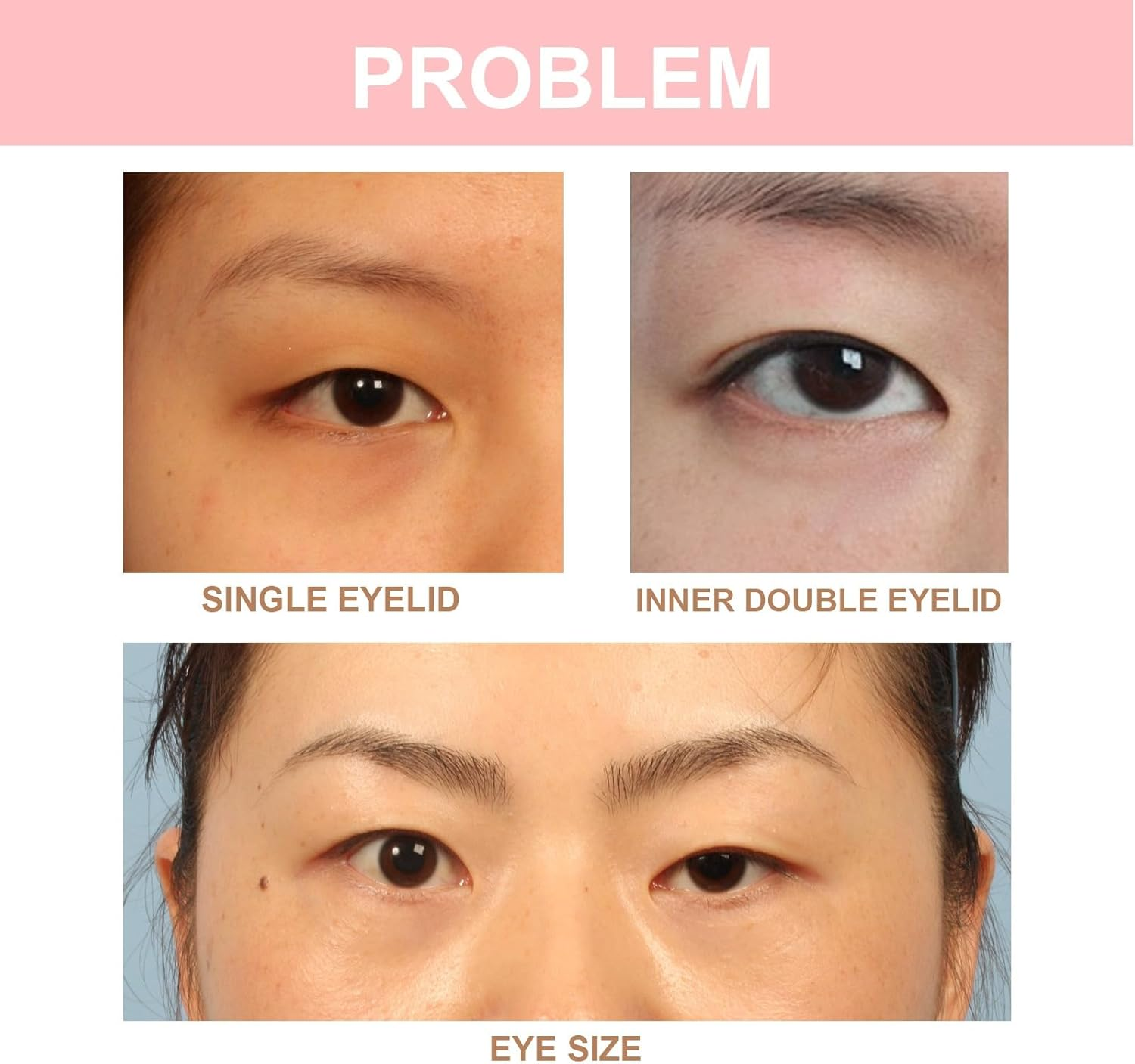 Long Lasting Waterproof Invisible Double-Eyelid Shaping Styling Cream with Y Stick, Upper-Eyelid Firming Cream for Droopy Eyelids/Hooded, Fast-Drying Eyelids Enhancer (2) - 2 image number 5