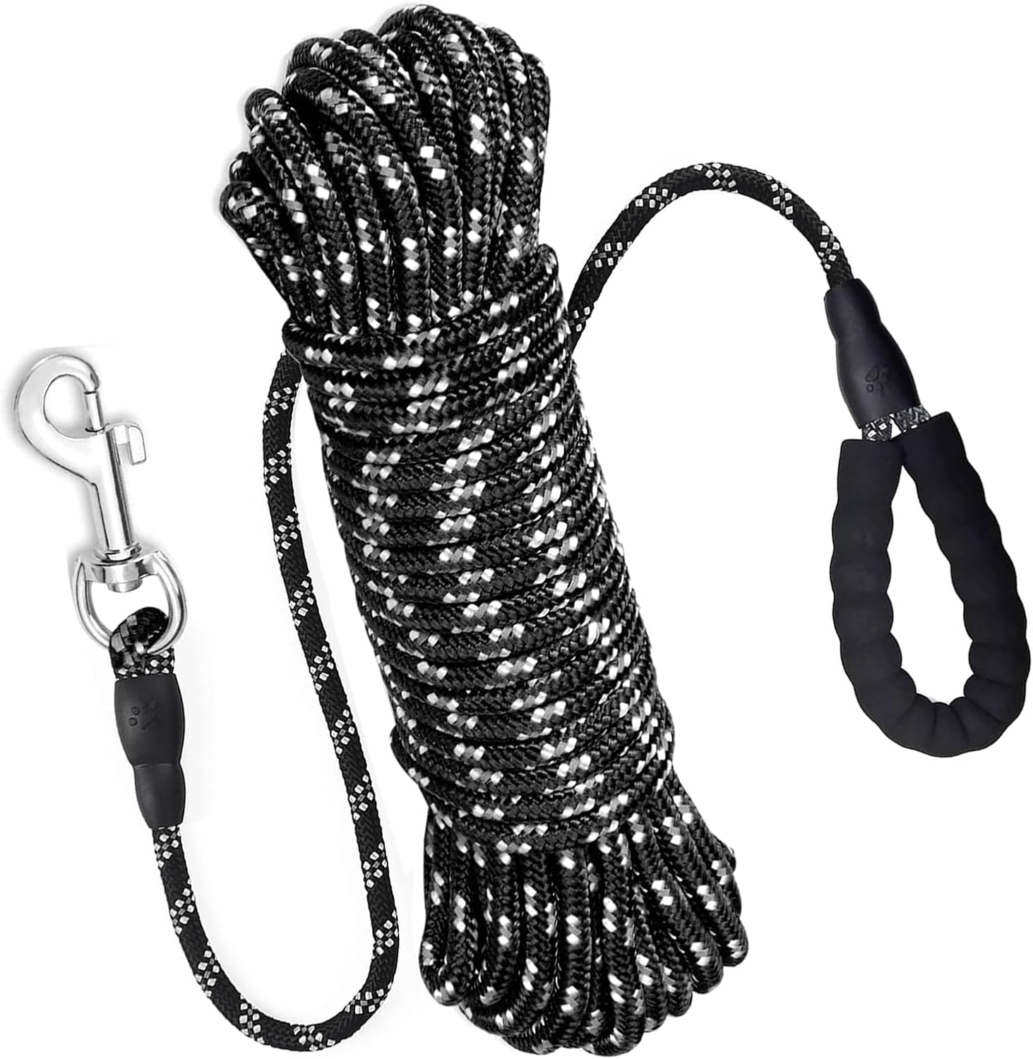 Long Training Leash for Dog, 10M/32.8Ft Dog Training-Lead with Reflective Tape and Soft Handle for Hiking, Camping, Walking image number 6