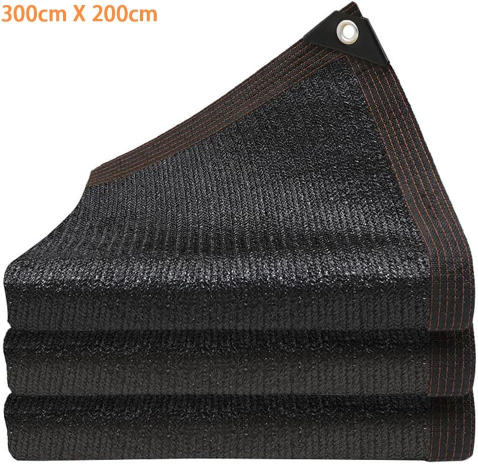 Shade Netting Anti-Uv Outdoor Garden Shading Cloth, Greenhouse Shading Net with Grommets Thickened Encryption Anti-Aging, Breathable Sunblock Shade Cloth Courtyard Balcony Garden image number 2
