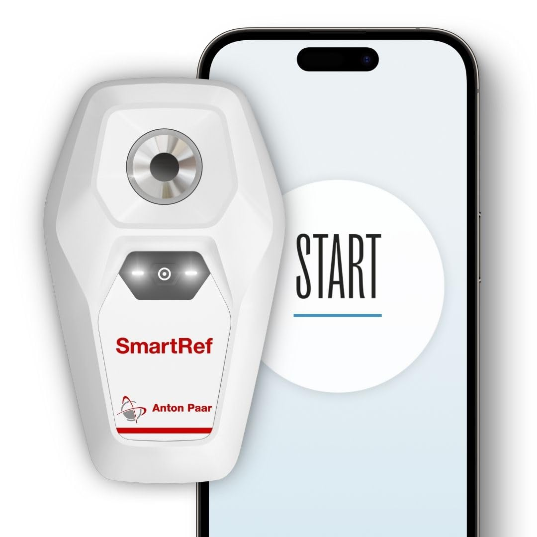 Smartref by Anton Paar - Digital Refractometer - Sugar, Brix, Salinity, Plato, Specific Gravity (SG)