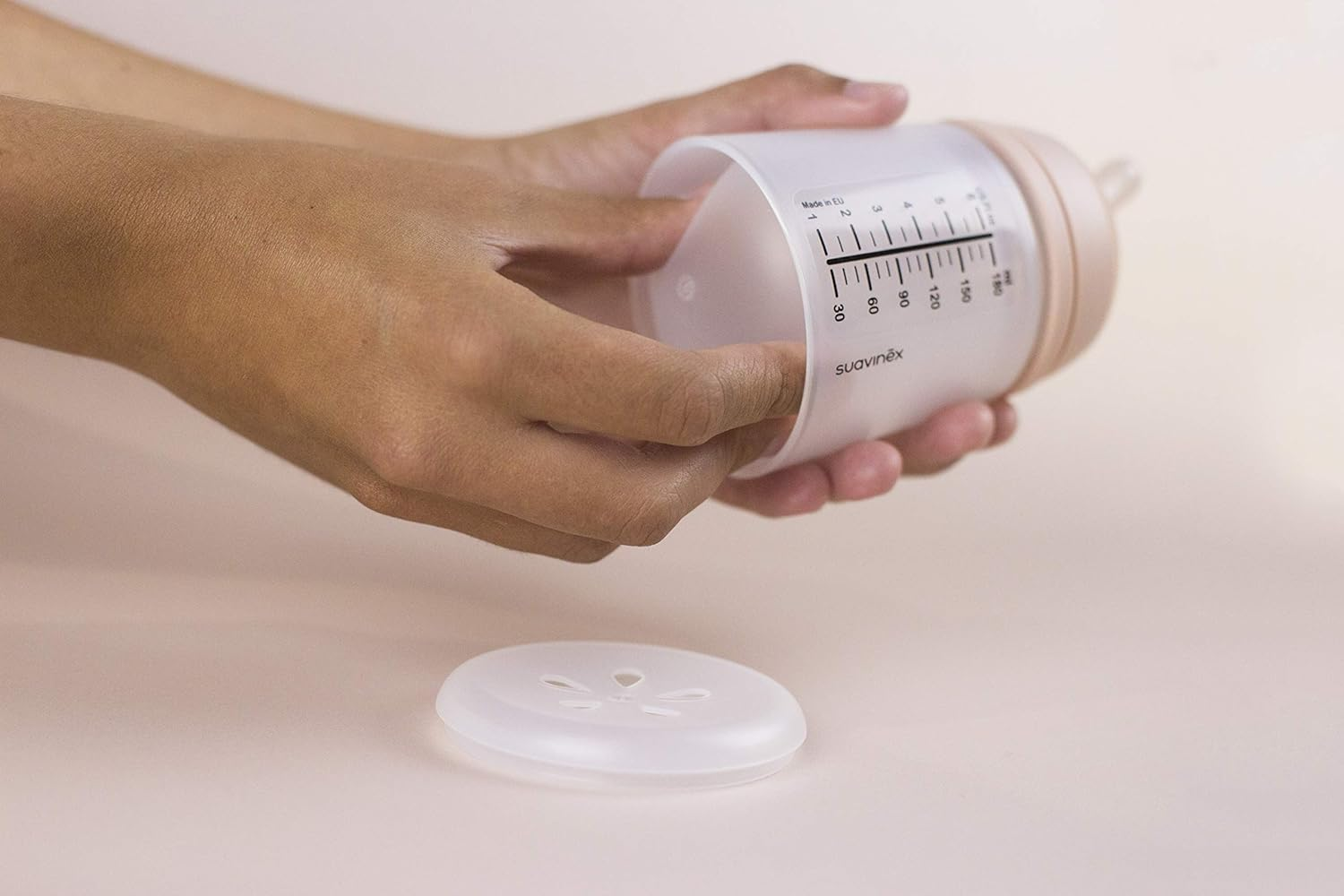 Suavinex Zero Zero Bottle Replacement anti Colic Silicone Bag, 180 Ml Capacity (Pack of 2) image number 1