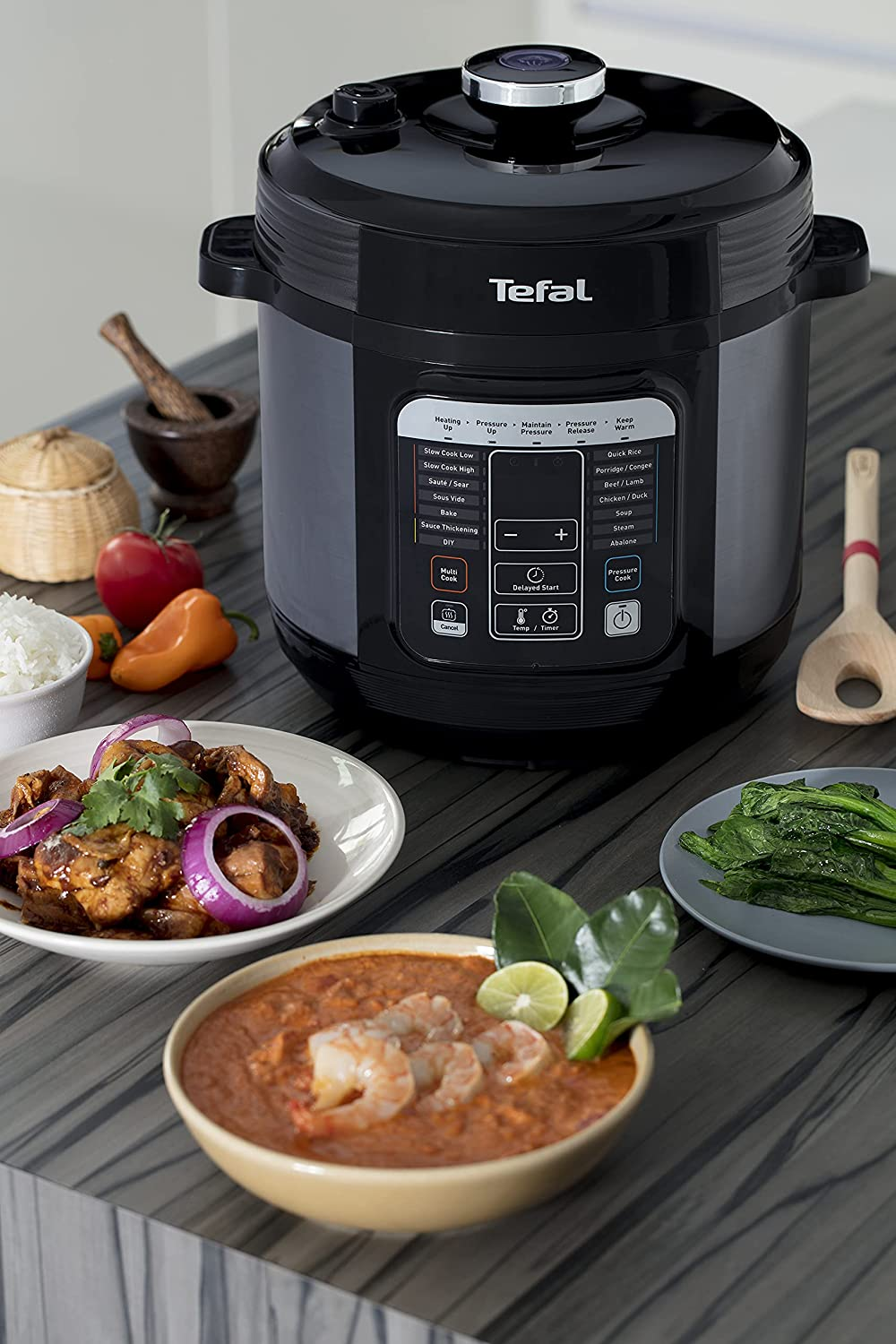 Tefal Home Chef Smart Multicooker, Rice & Multicooker, CY601 image number 6
