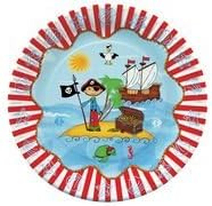 Papstar Pirate Island Paper Plate 10 Pieces