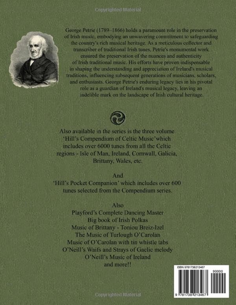 Petrie'S Complete Collection of Irish Music - All 3 Volumes: over 1500 Tunes