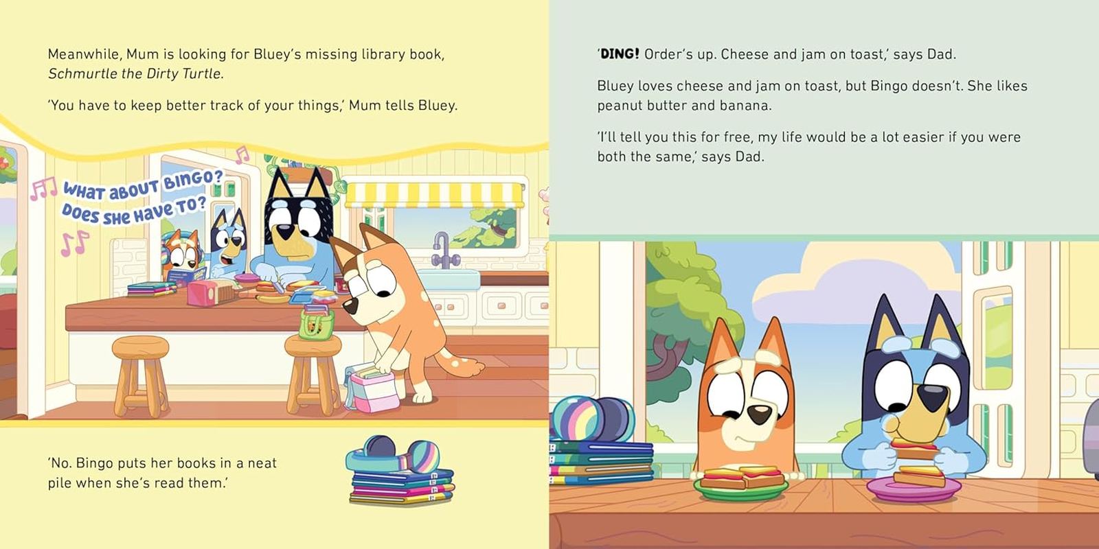 Bluey: Mini Bluey and Bluey Toy Box Set: Book and Plush Toy Gift for Little Bluey Fans image number 2