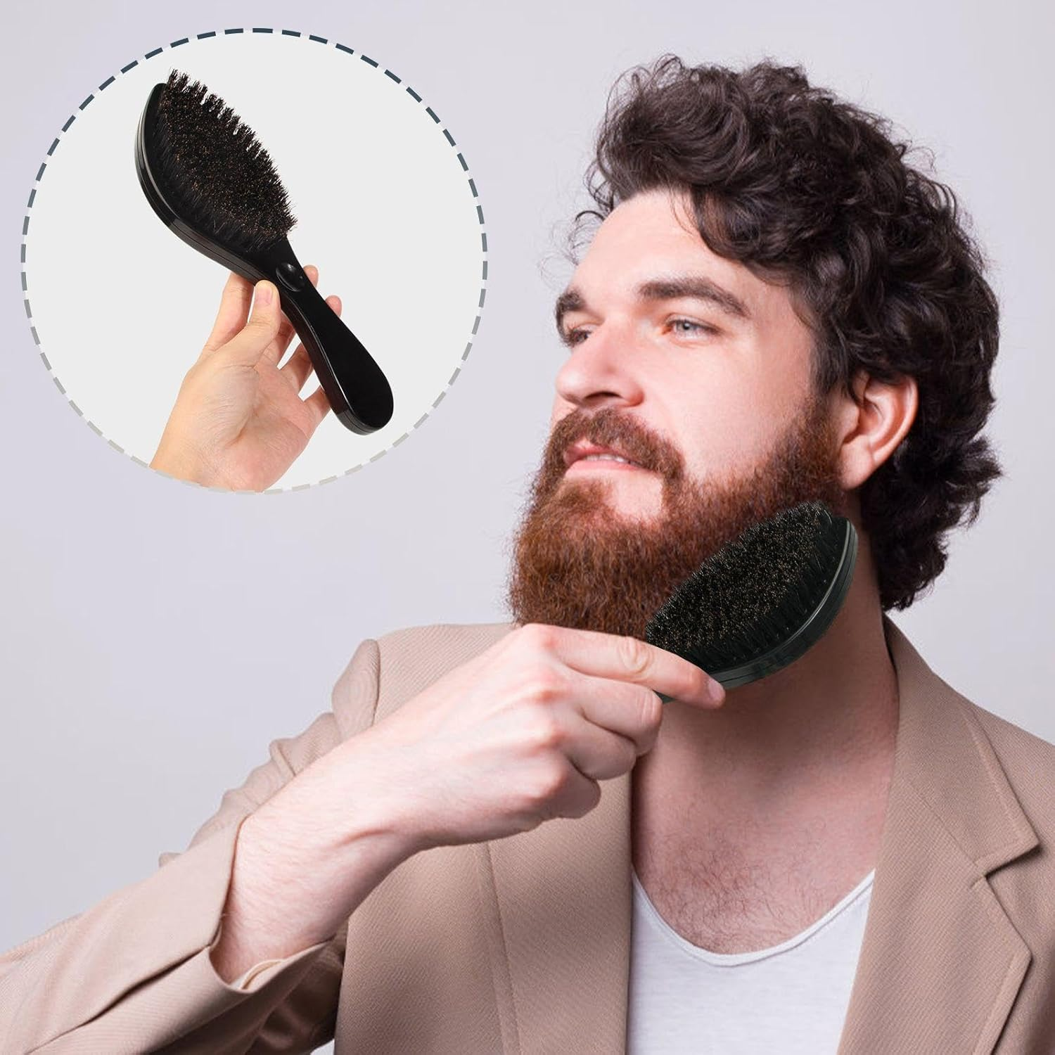 2 X Hair Brushes, Accessories, Hair Brush, Hair with Hair, Hair Styling Tools. image number 3