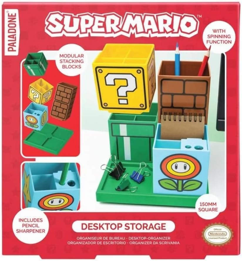 Paladone Super Mario Desktop Organiser image number 2