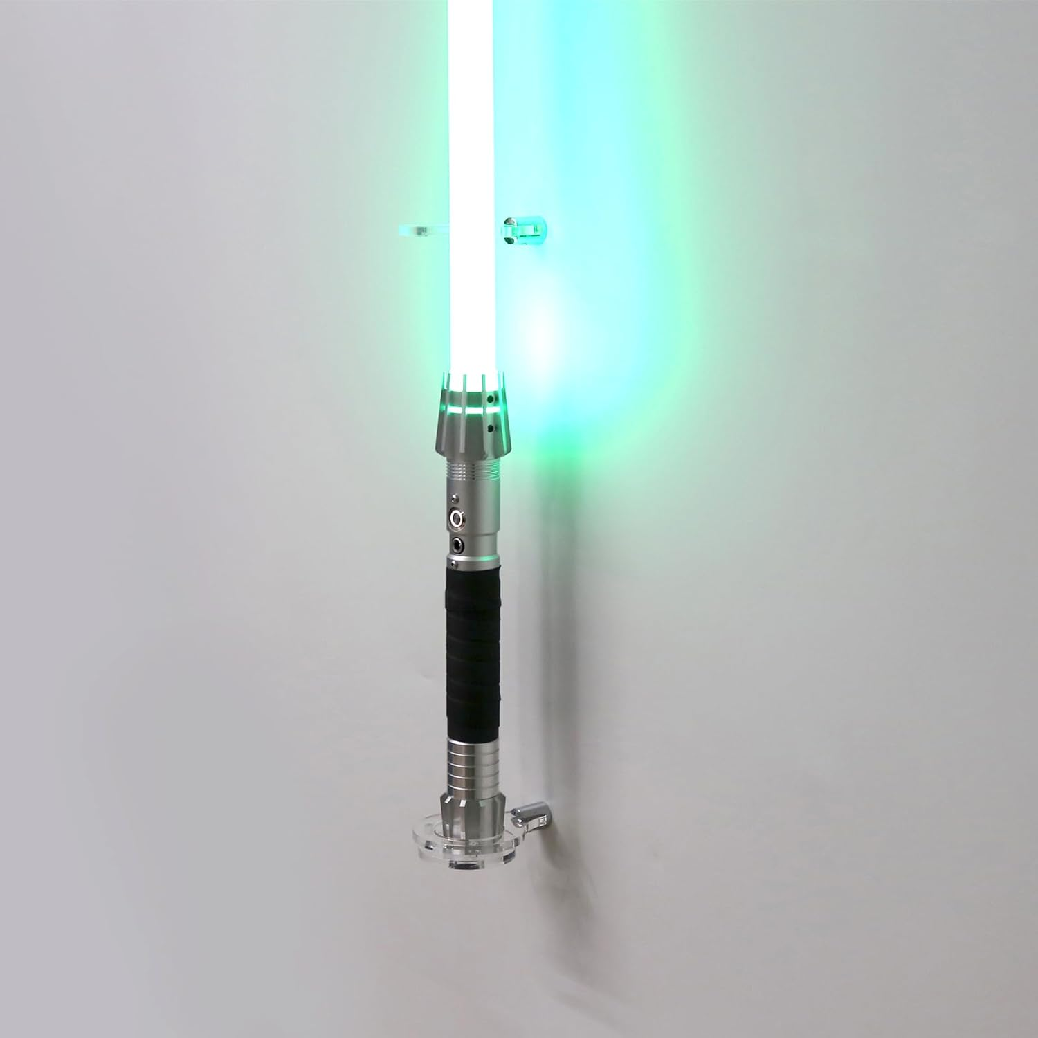 WANLIAN Lightsaber Wall Mount Vertical Lightsaber Holder Acrylic Lightsaber Display Stand for Display Lightsaber Wall(Clear,Hold 1 Lightsaber) image number 5