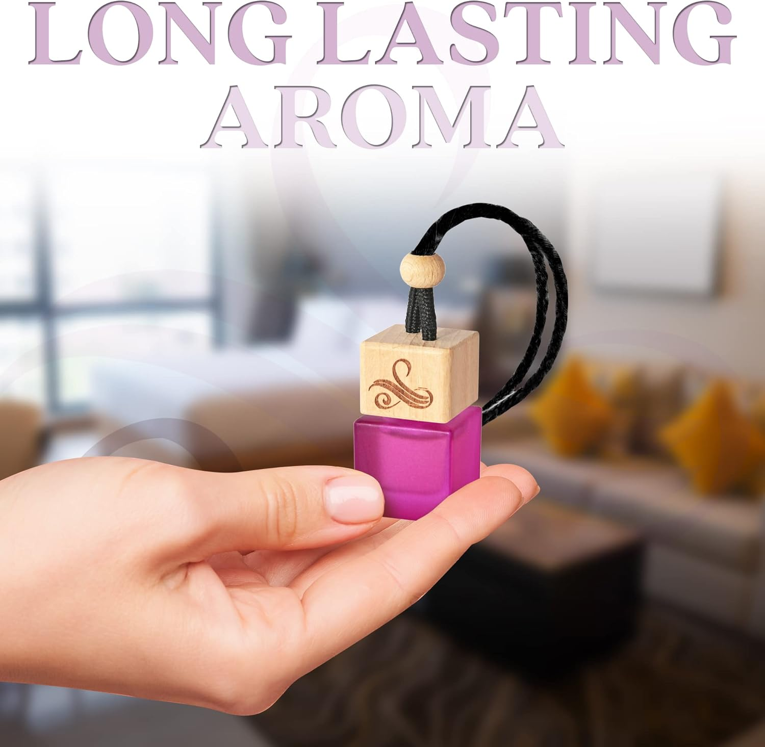 Alien Car Air Freshener for Women | Perfume Style Car Scents Air Freshener with Vent Clip | Strong Car Perfume Air Freshener with Odour Eliminating Technology | Car Fresheners for Women by Perfa image number 1