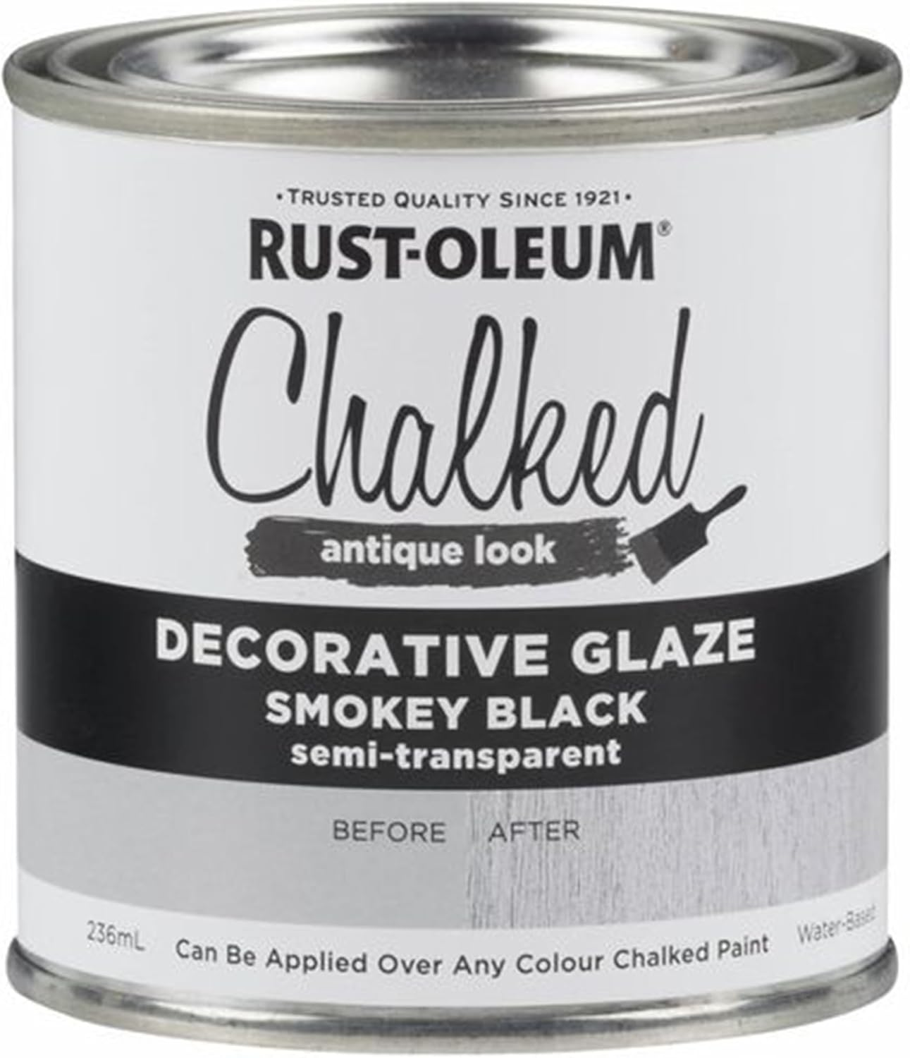 Rust-Oleum Chalked Top Coat, Matte Clear, 887 Ml image number 5