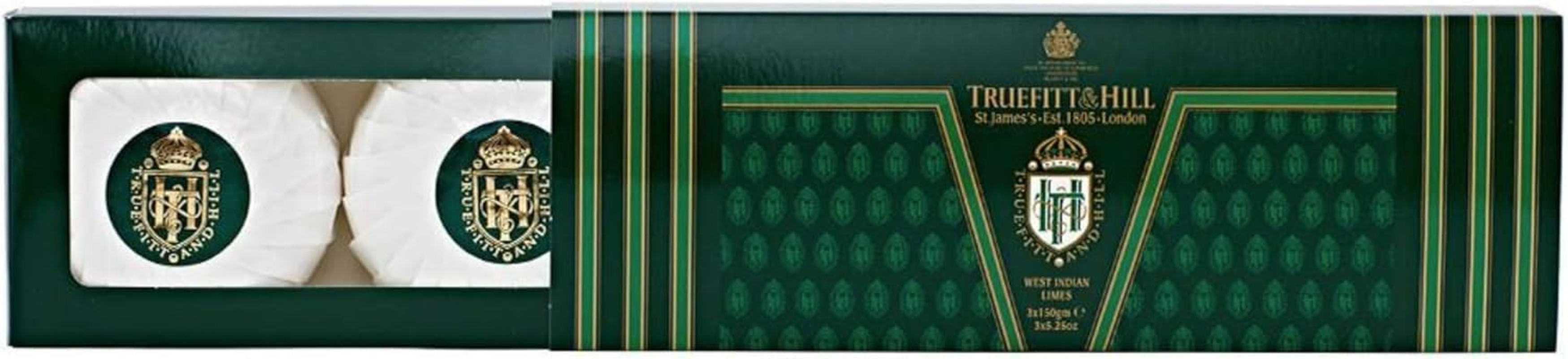 Truefitt and Hill West Indian Limes Triple Soap, 450 G