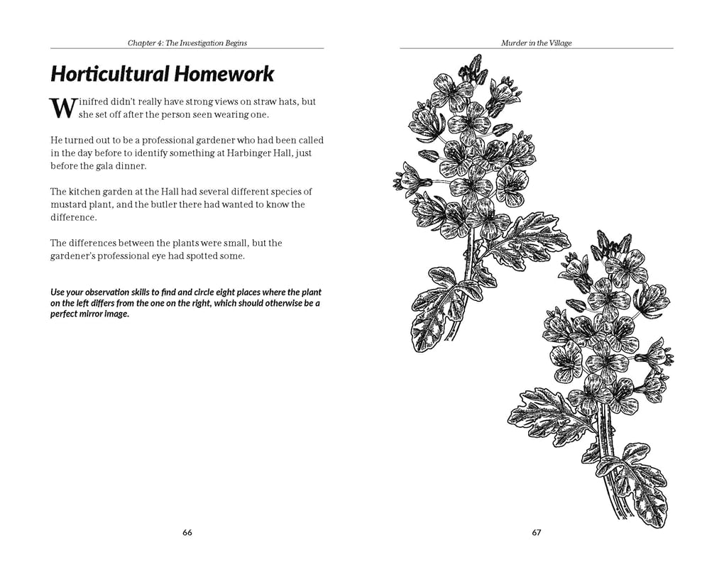 The Murder Mystery Club Puzzle Book: Murder in the Village: over 70 Killer Conundrums. One Case to Solve