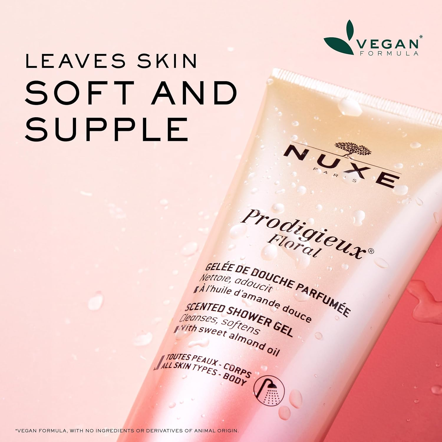 Nuxe Prodeigieux Florale Shower Gel 200 Ml image number 2