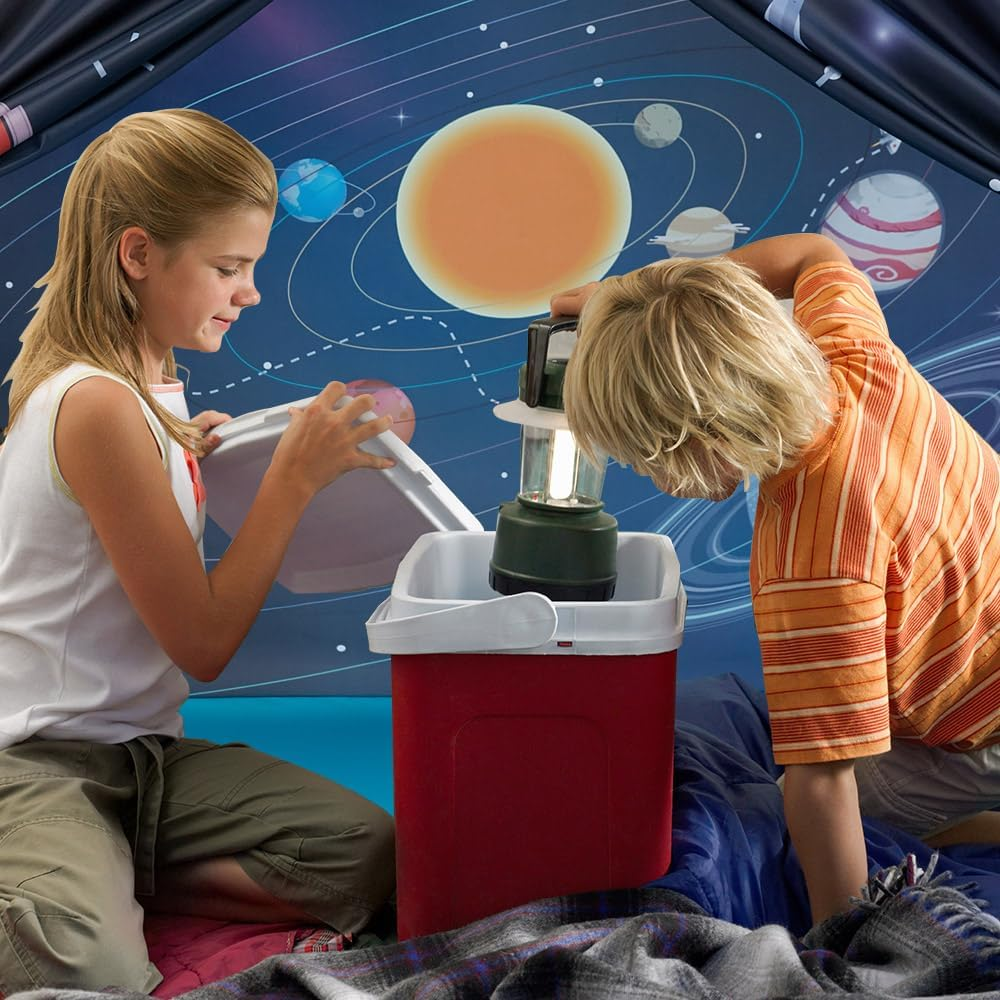 Space World Play Tent-Kids Galaxy Dome Tent Playhouse for Boys and Girls Imaginative Play Popup Tent for Kids Indoor/Outdoor Fun,Perfect Kid&rsquo;S Gift- 48" X 48" X 43"