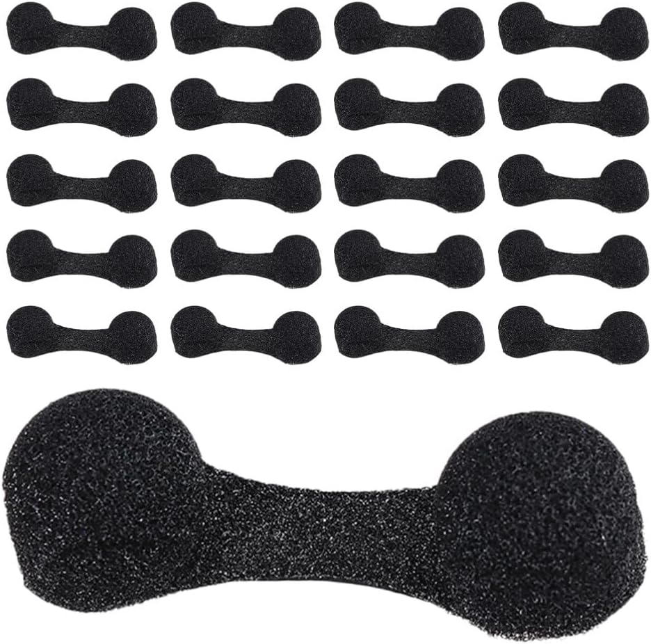 100Pcs Nose Mask Strainer Nose Filters for Welders Washable Nose Plugs Nose Filters for Tanning Sponge Plugs Nostril Filters Nose Plug Bulk Cotton image number 3