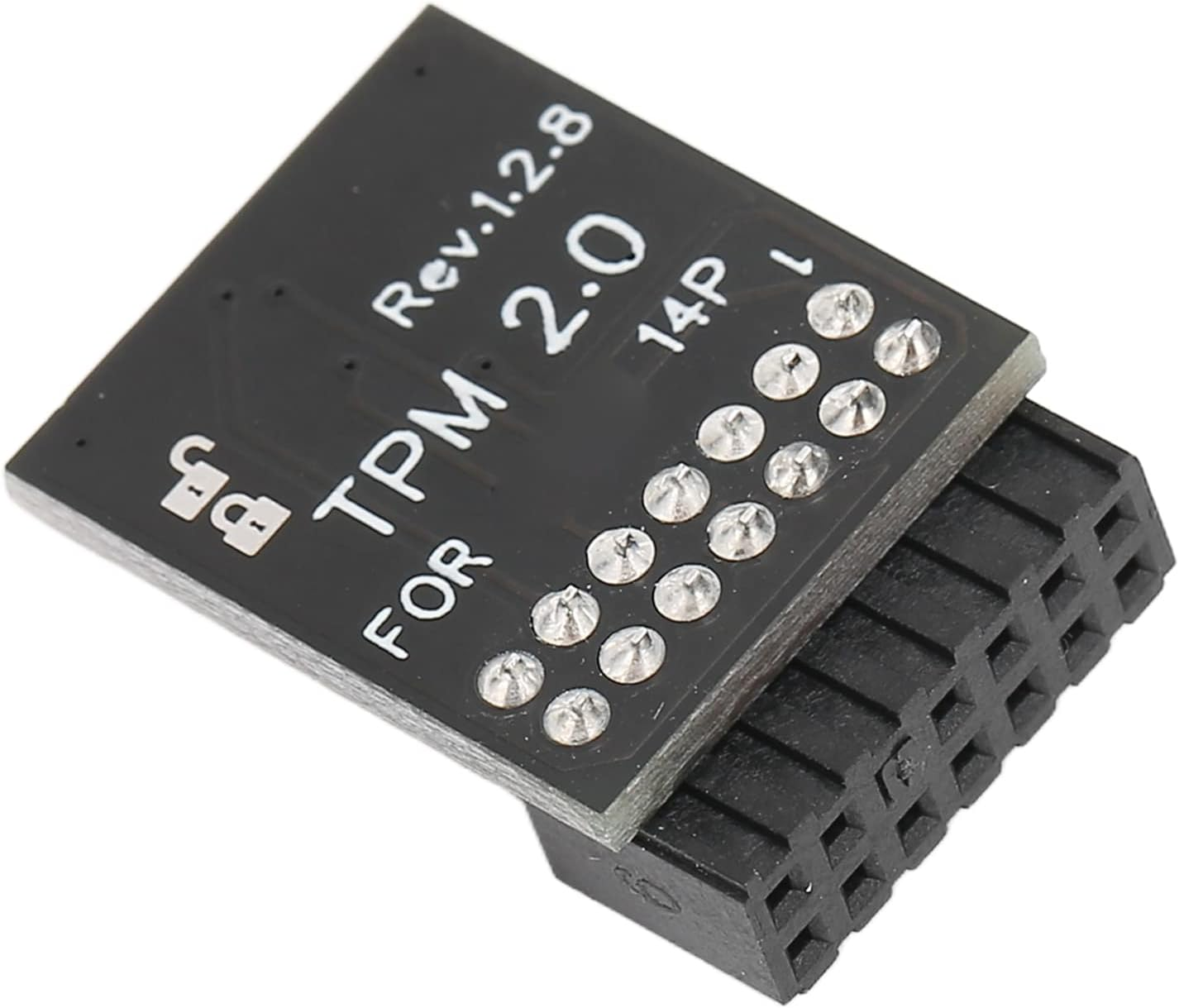 Tpm 2.0 Encryption Security Module, 14Pin LPC Interface Remote Card Encryption Security Module for Asus,High Security14Pin LPC Tpm 2.0 Remote Card Encryption Security Module image number 1