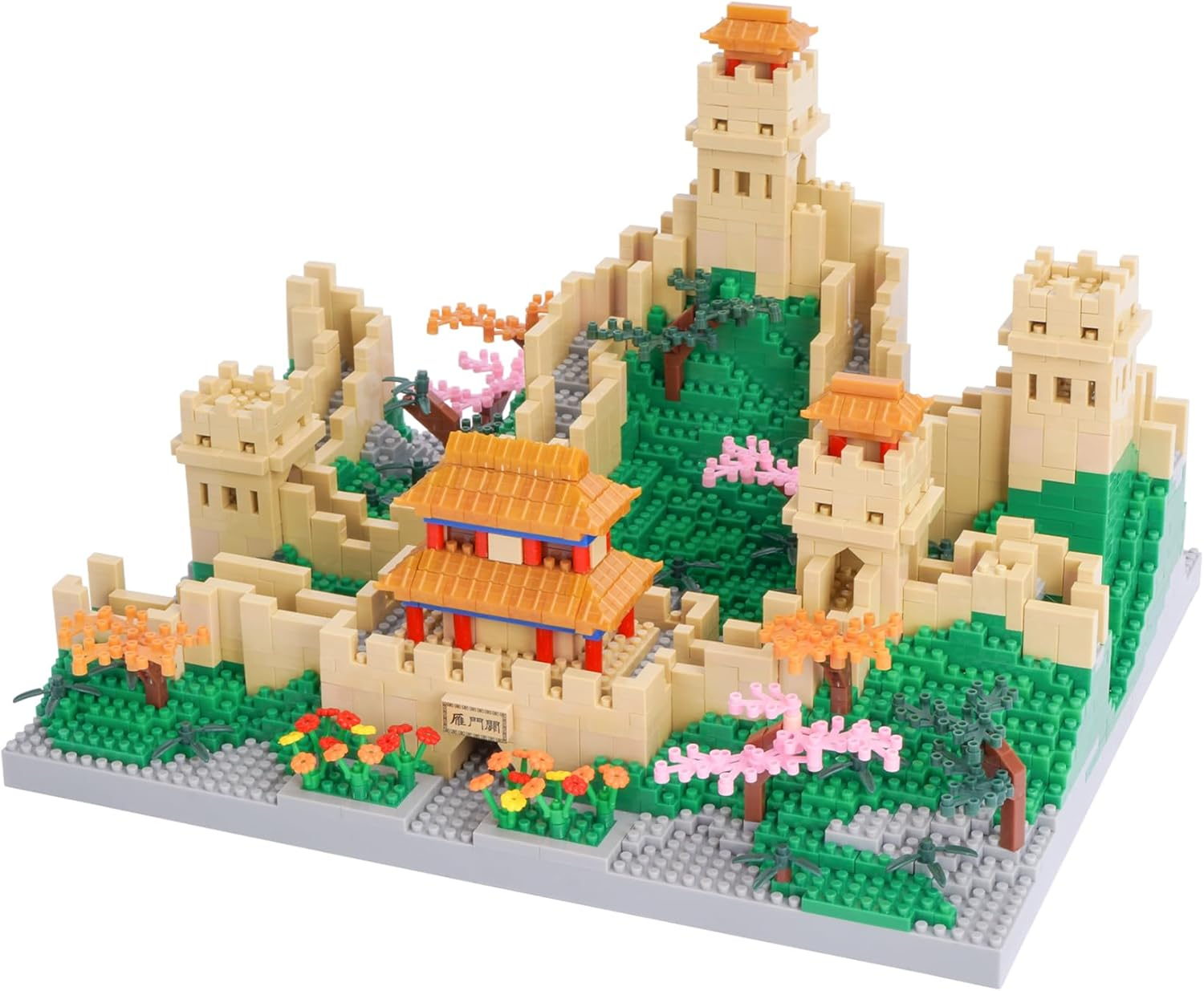 LULUFUN Building Blocks Set, Architecture Building Toys, Chinese Wall Building Blocks, Chinese Ancient Famous Architecture Mini Building Blocks, Toy Gifts for Children and Adults (3000+Pieces) image number 6