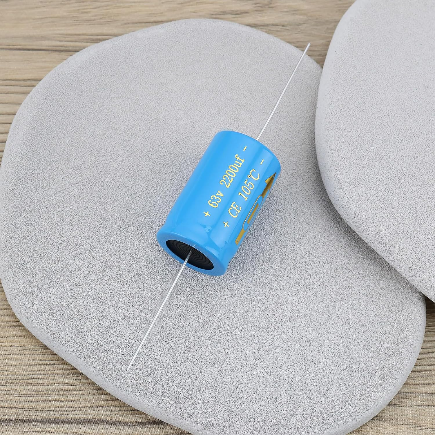 Emagtech 2Pcs Axial Electrolytic Capacitor 2200UF 63V for Host Air Conditioner 22X36Mm image number 6