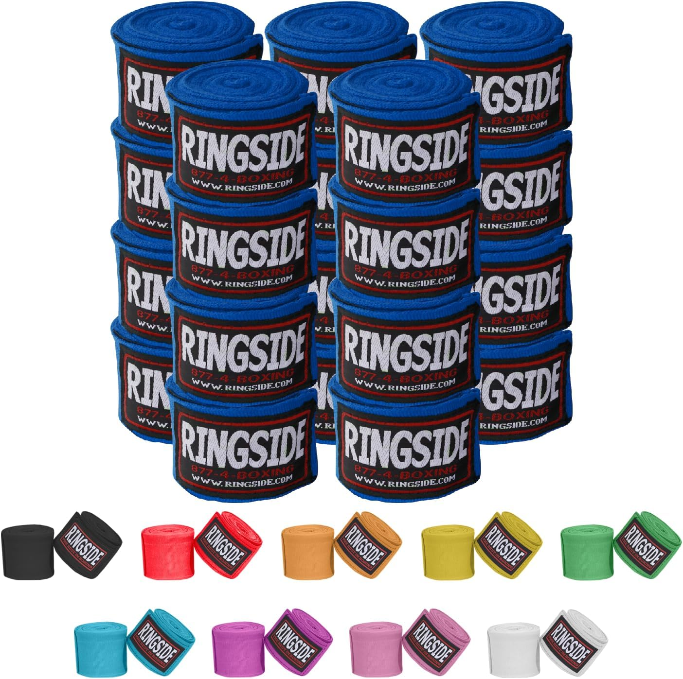 Ringside Mexican Style Boxing Hand Wraps (10 Pairs Pack)